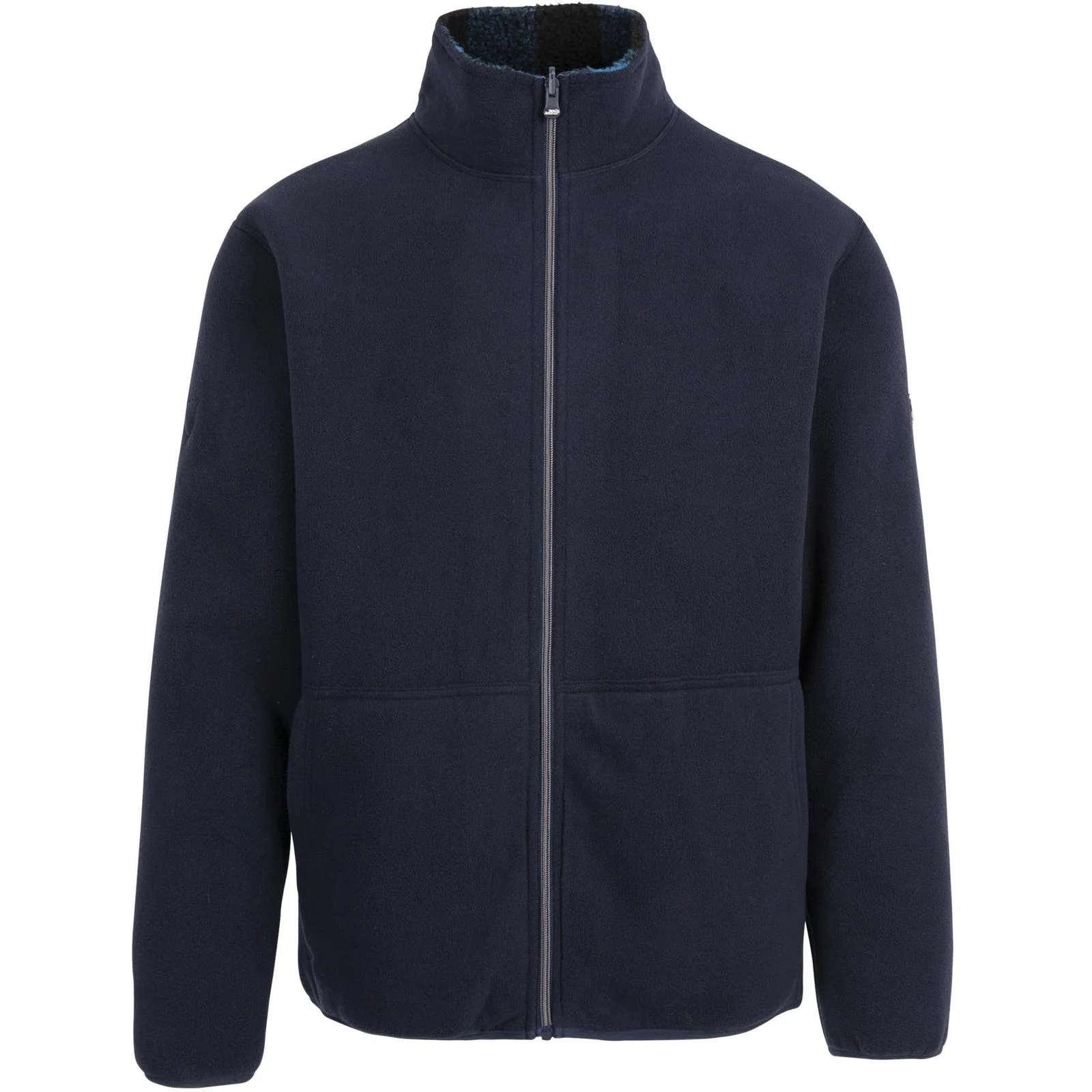 Trespass Mens Tatsfield Full Zip Reversable Fleece - Image 4