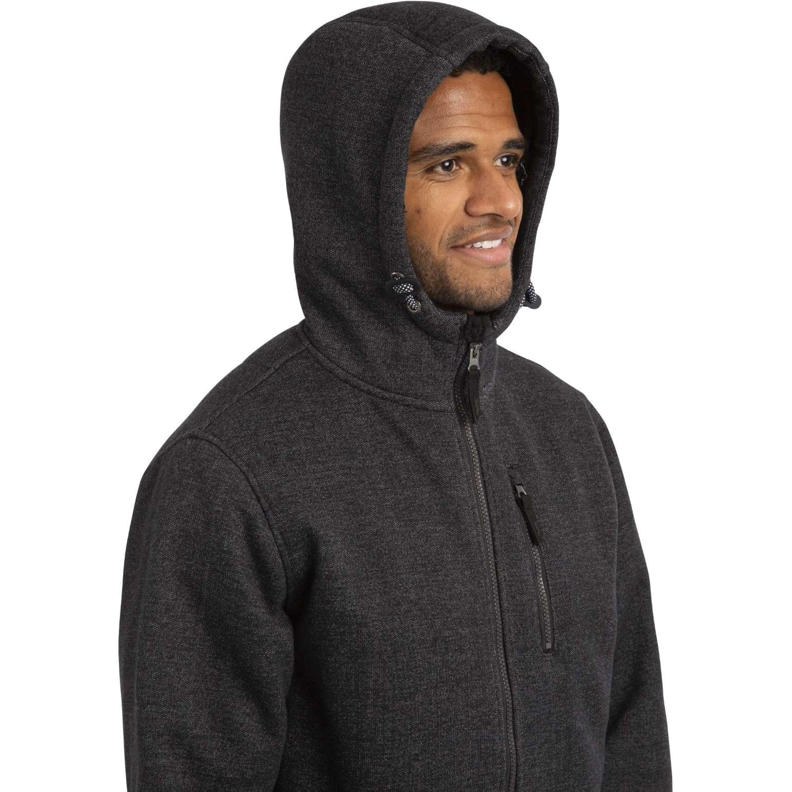 Trespass Mens Truther Full Zip Hooded Fleece Jacket - Image 3