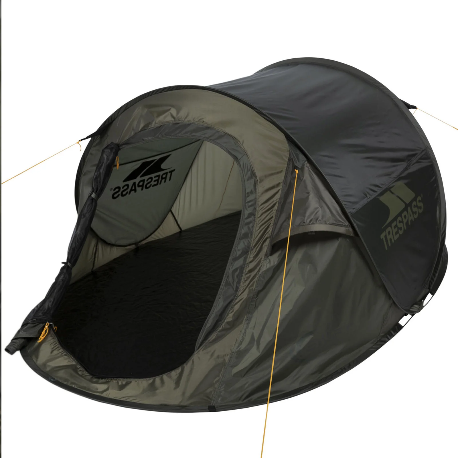 Trespass Swift2 Waterproof Two Person Pop Up Camping Tent - 245 x 145 x 100cm - Image 9