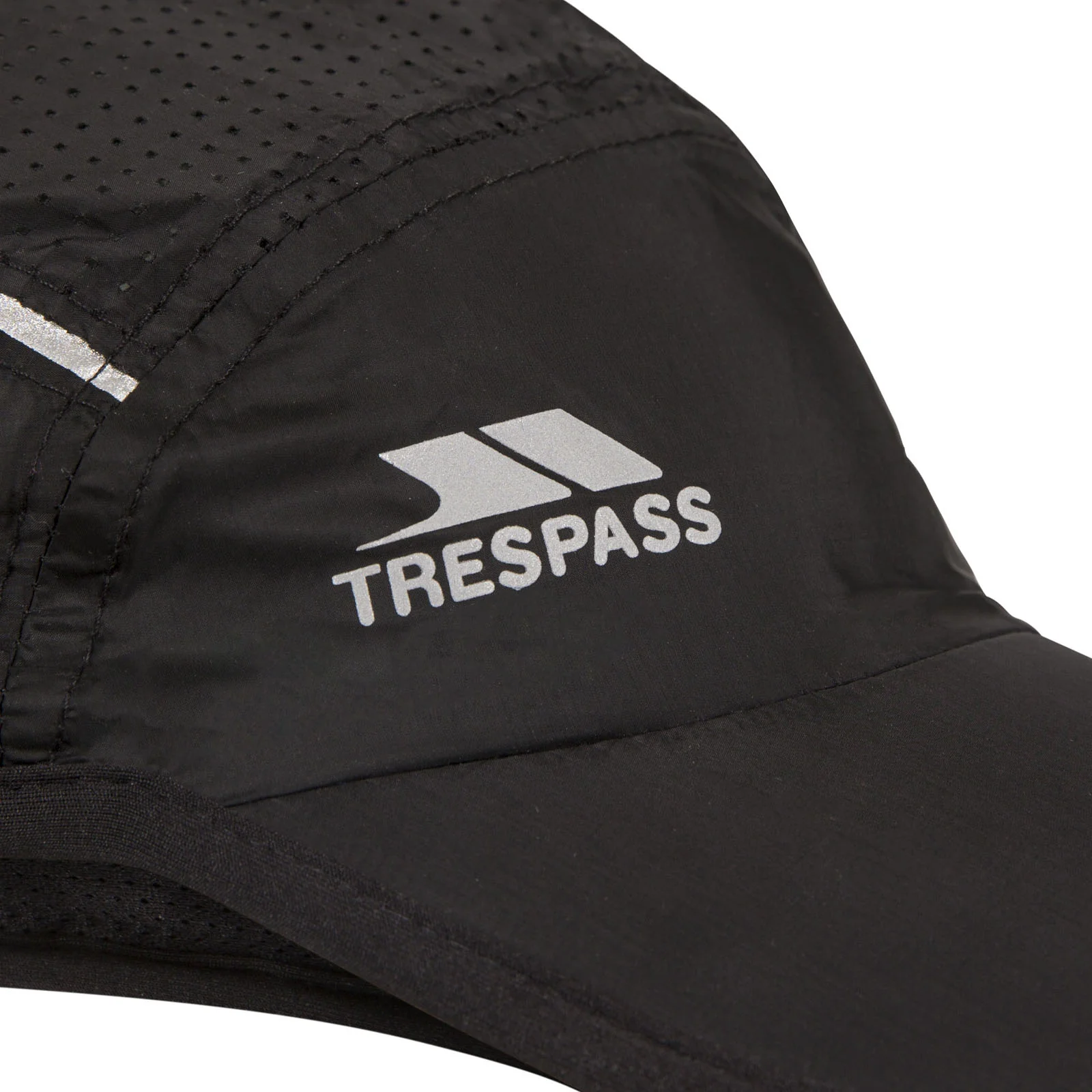 Trespass Unisex Adults Benzie Baseball Cap - Black - Image 4