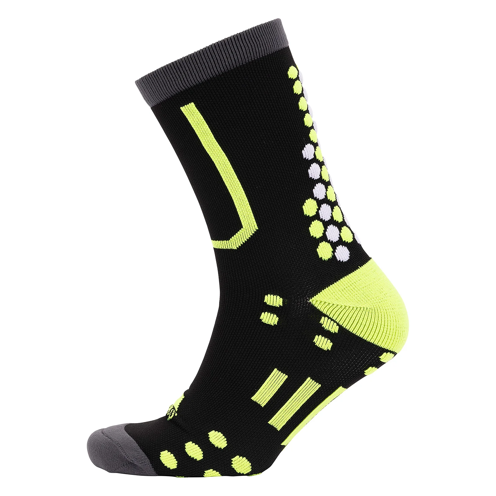 Trespass Unisex Dash Cycling Compression Crew Socks - Image 5