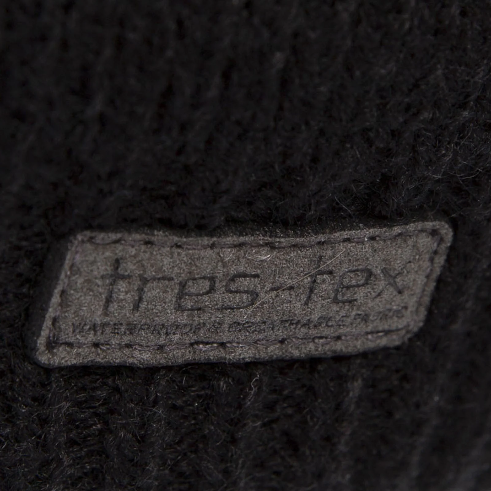 Trespass Unisex Mayfly Waterproof Fleece Lined Beanie Hat - Black - Image 4