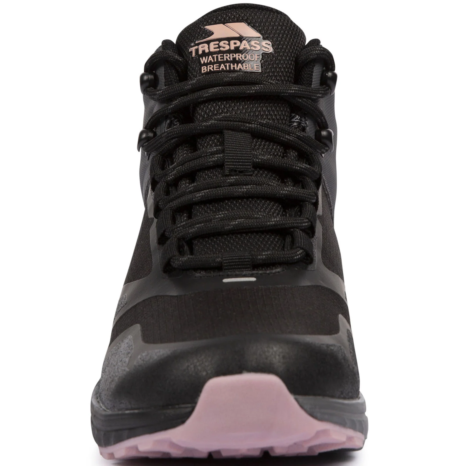 Trespass Womens Alisa Mid Rise Waterproof Walking Boots - Black - Image 4