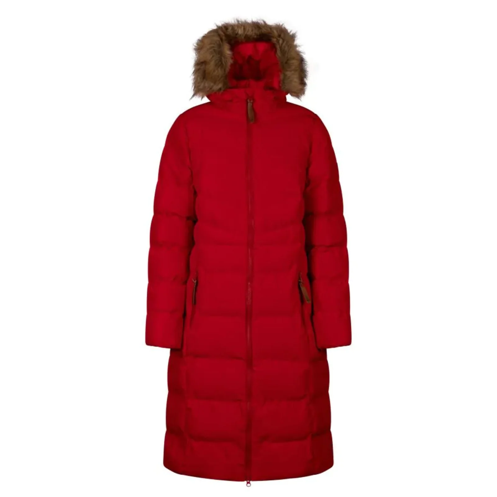 Trespass Womens Audrey Padded Waterproof Faux Fur Jacket - Image 7