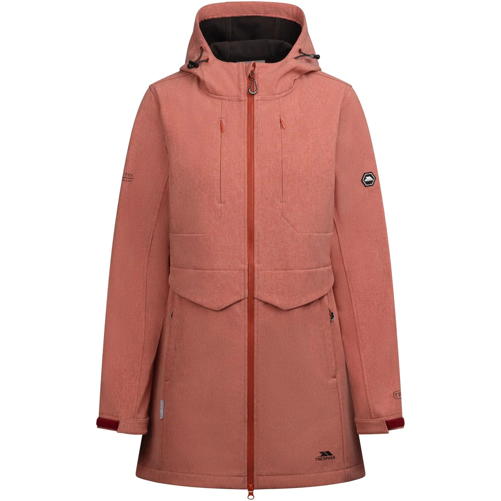 Trespass Womens Aylmer Waterproof Softshell Jacket - Image 4