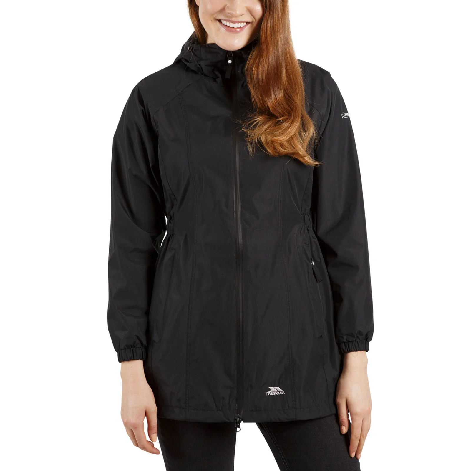 Trespass Womens Daytrip Waterproof Long Jacket - Image 2