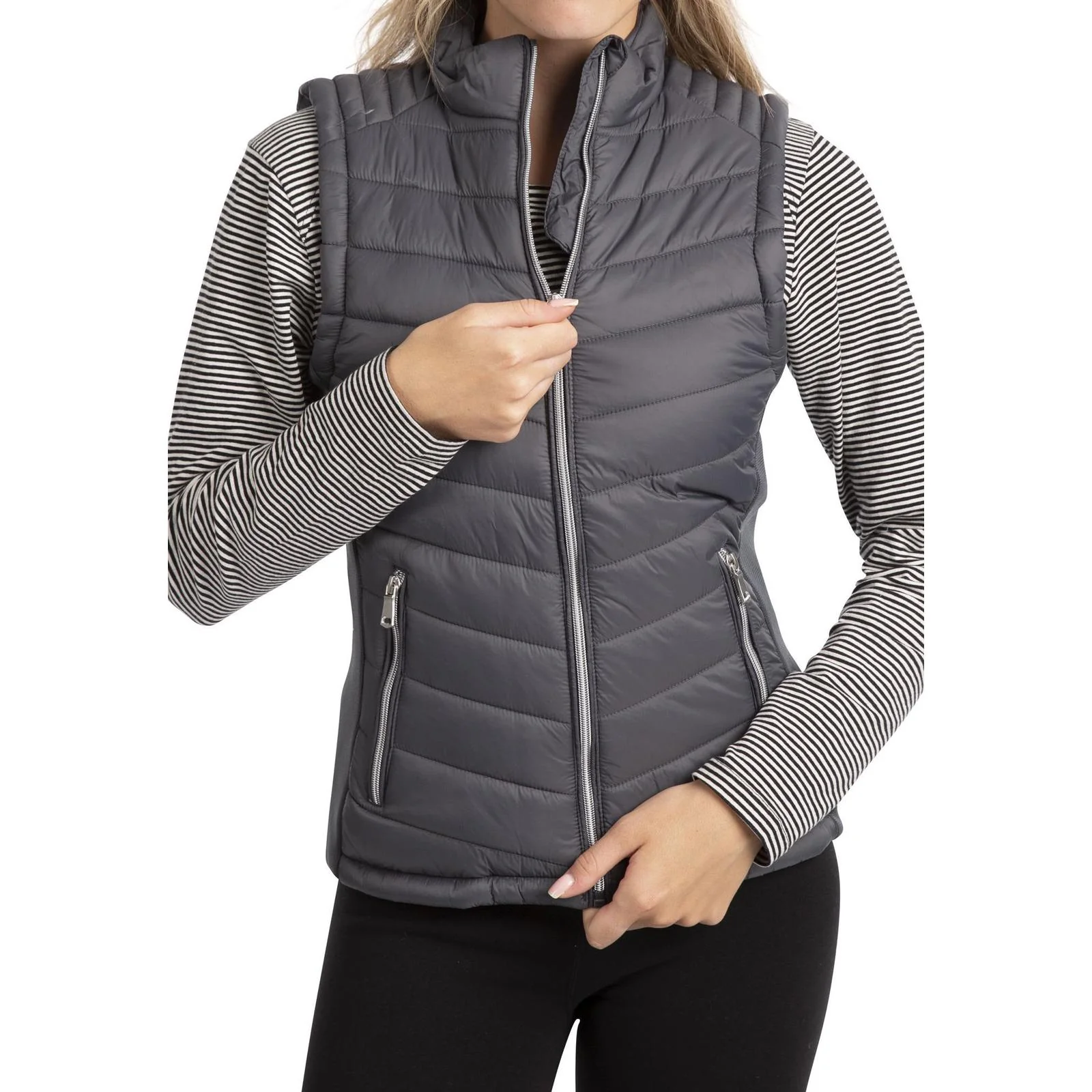 Trespass Womens Elanora Padded Gilet Jacket - Image 3