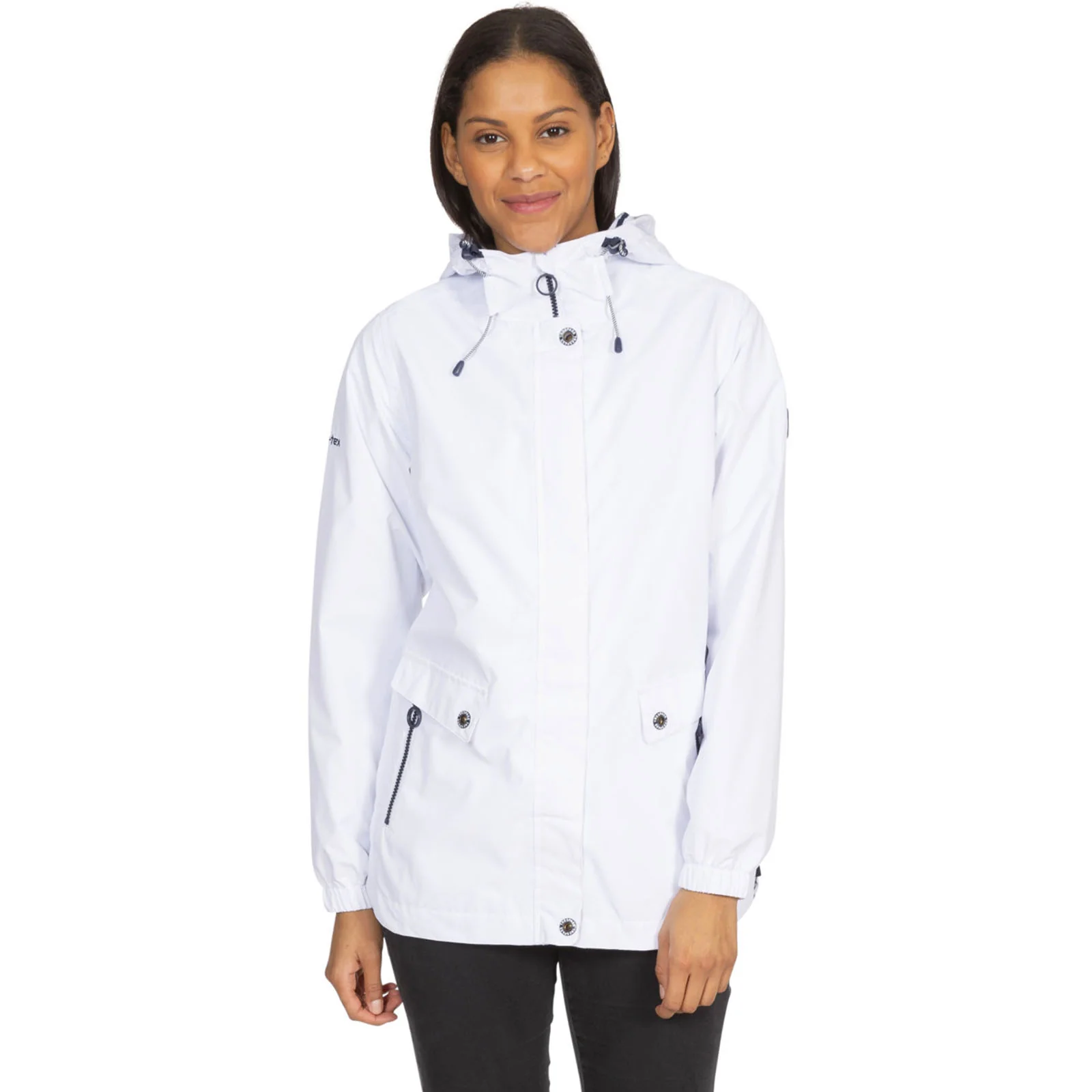 Trespass Womens Flourish Waterproof Hooded Jacket - Image 7