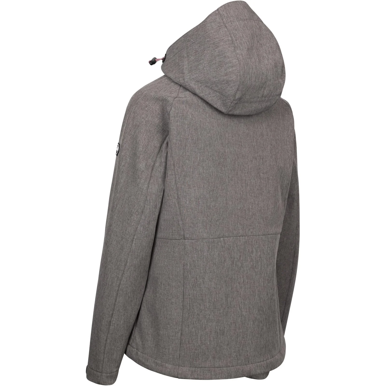 Trespass Womens Fryatt Zip off Hood Softshell Jacket - Image 4