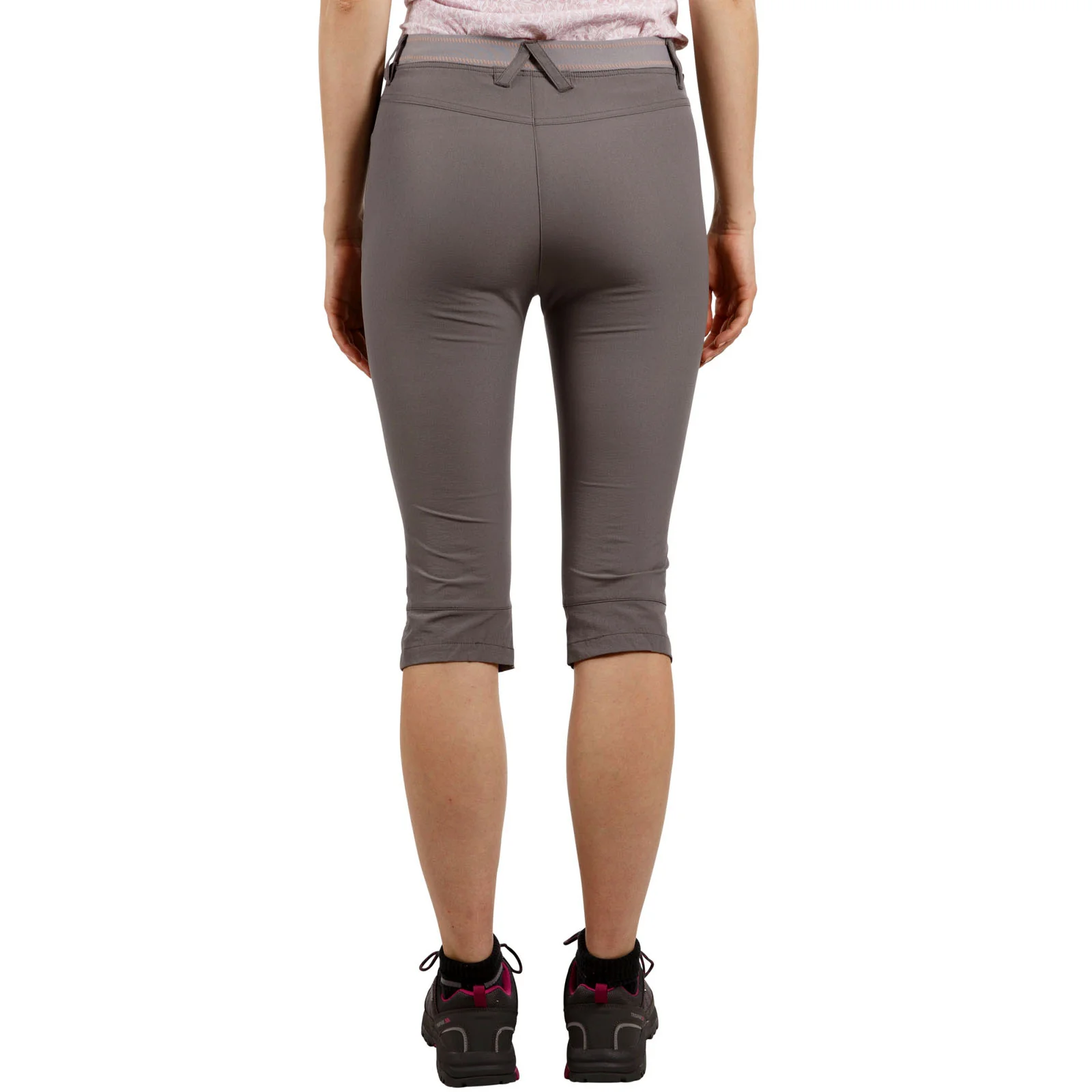 Trespass Womens Grateful Slim Fit Cropped Walking Trousers - Image 5
