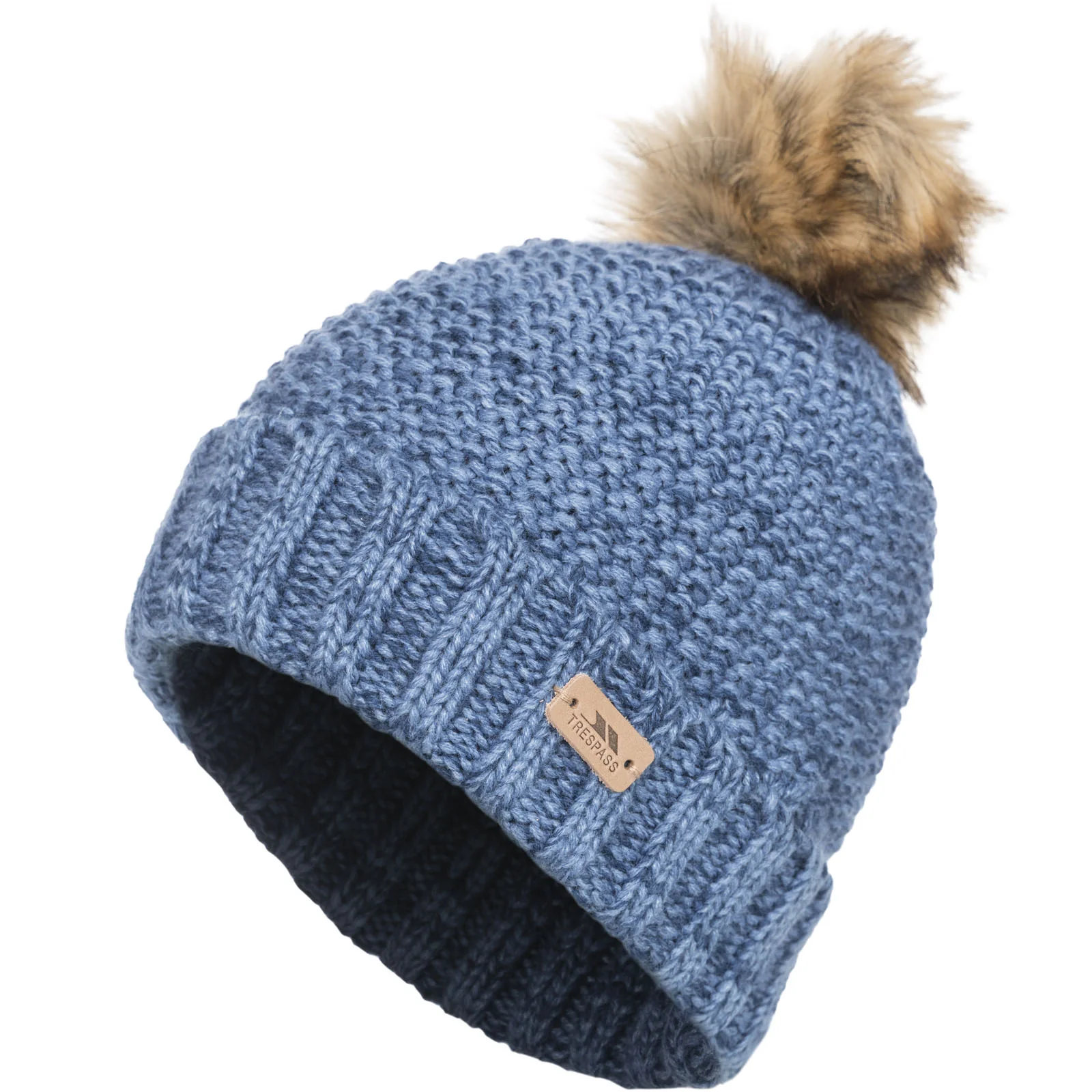 Trespass Womens Kellisa Knitted Bobble Hat - Image 6