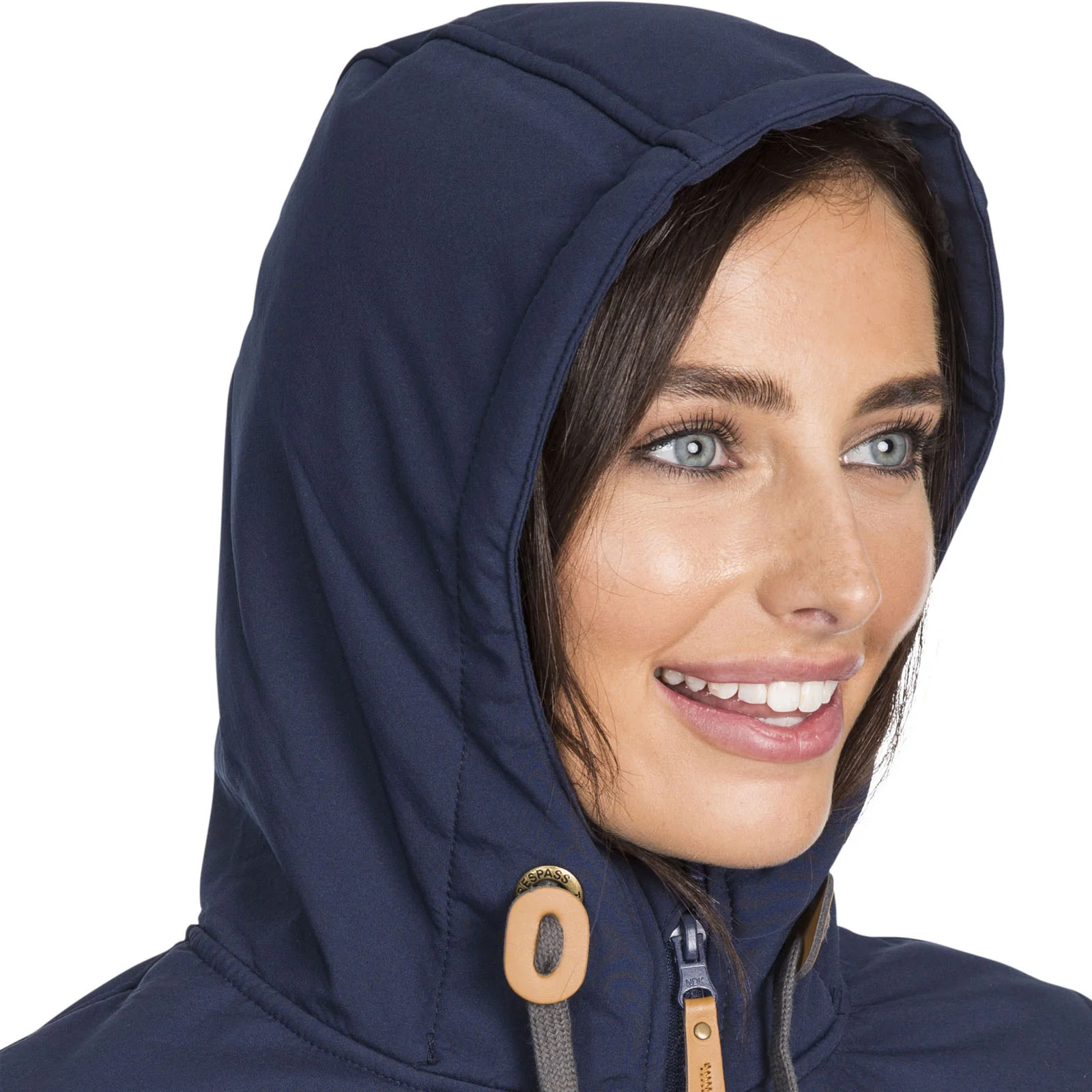 Trespass Womens Kristen Softshell Waterproof Jacket - Navy - S - Image 5