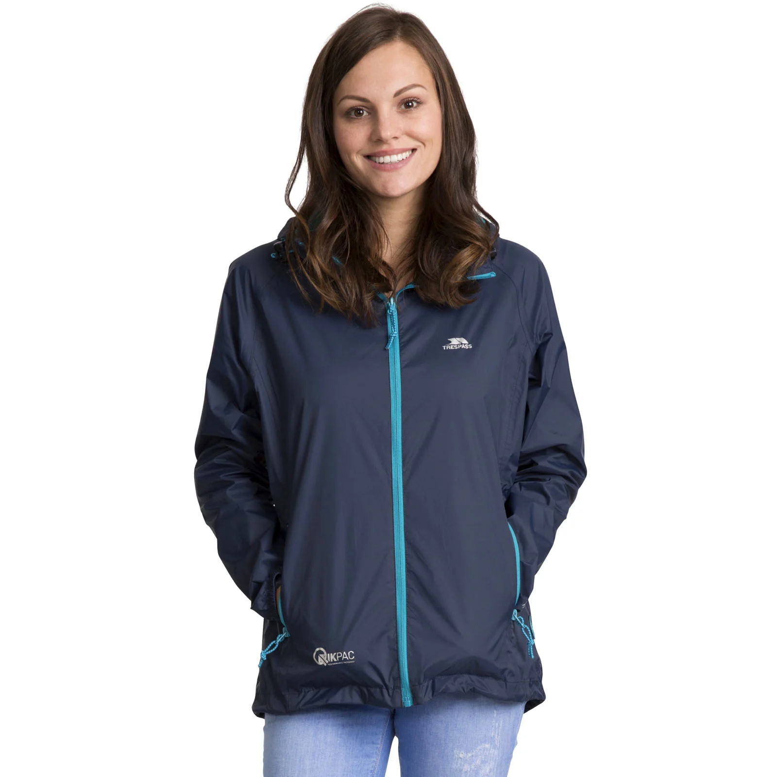 Trespass Womens Quikpac Packable Waterproof Jacket - Image 6