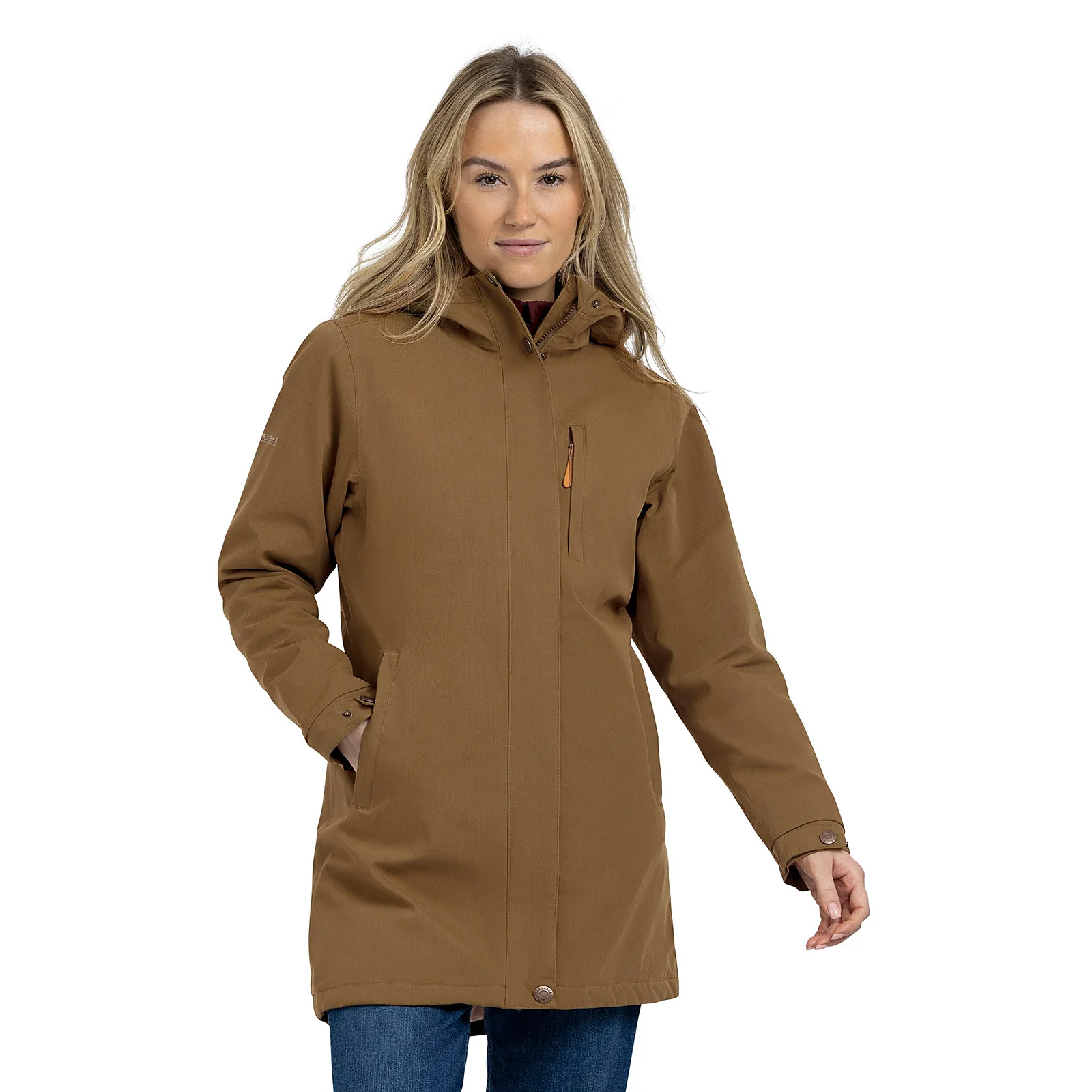 Trespass Womens Risha Fleece Lined Waterproof Jacket - Image 3