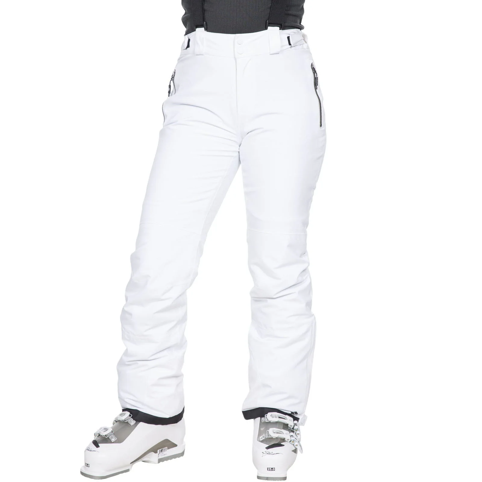 Trespass Womens Roseanne Waterproof Fleece Lined Salopettes - Image 3