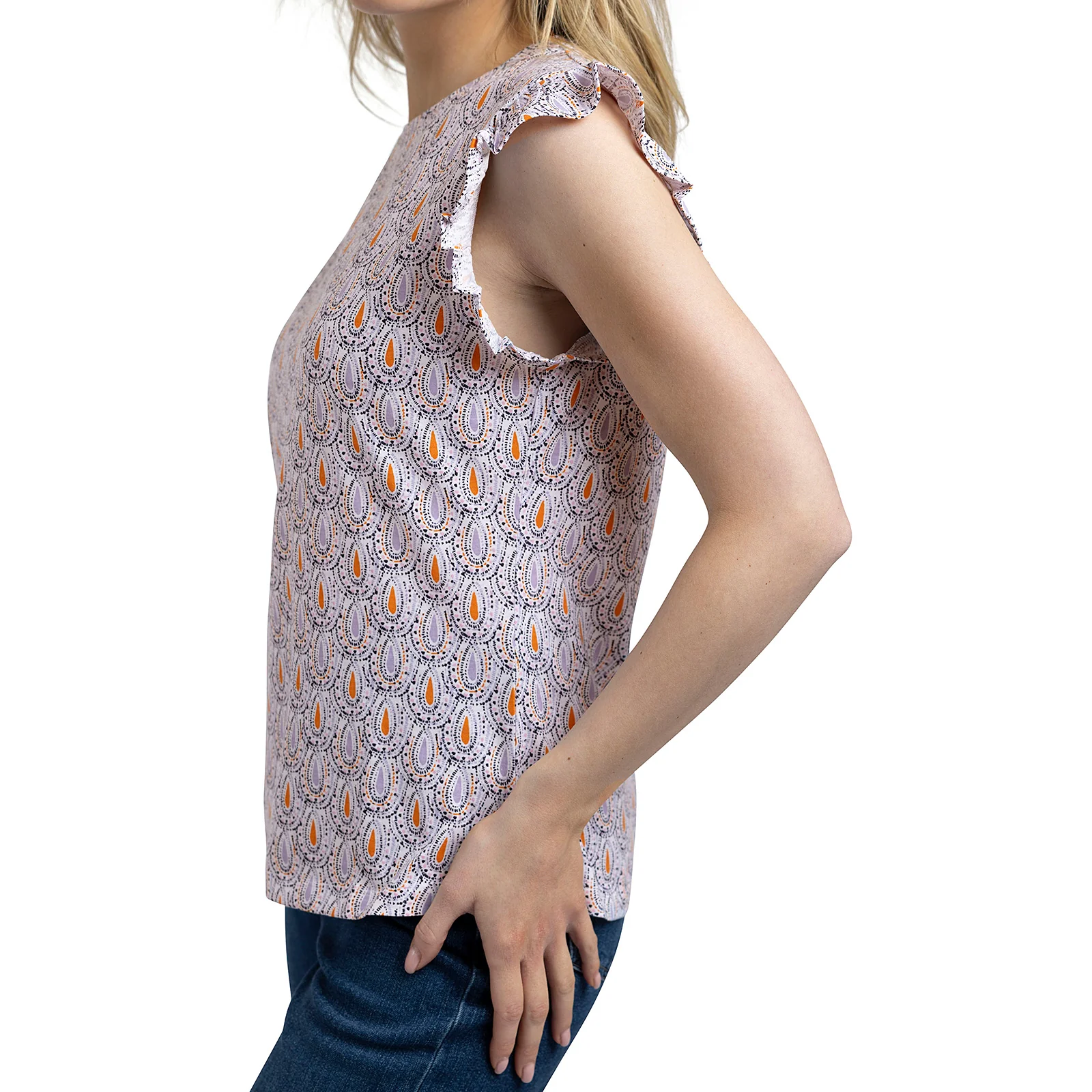 Trespass Womens Salma Printed Jersey Short Sleeve T-Shirt - Image 4