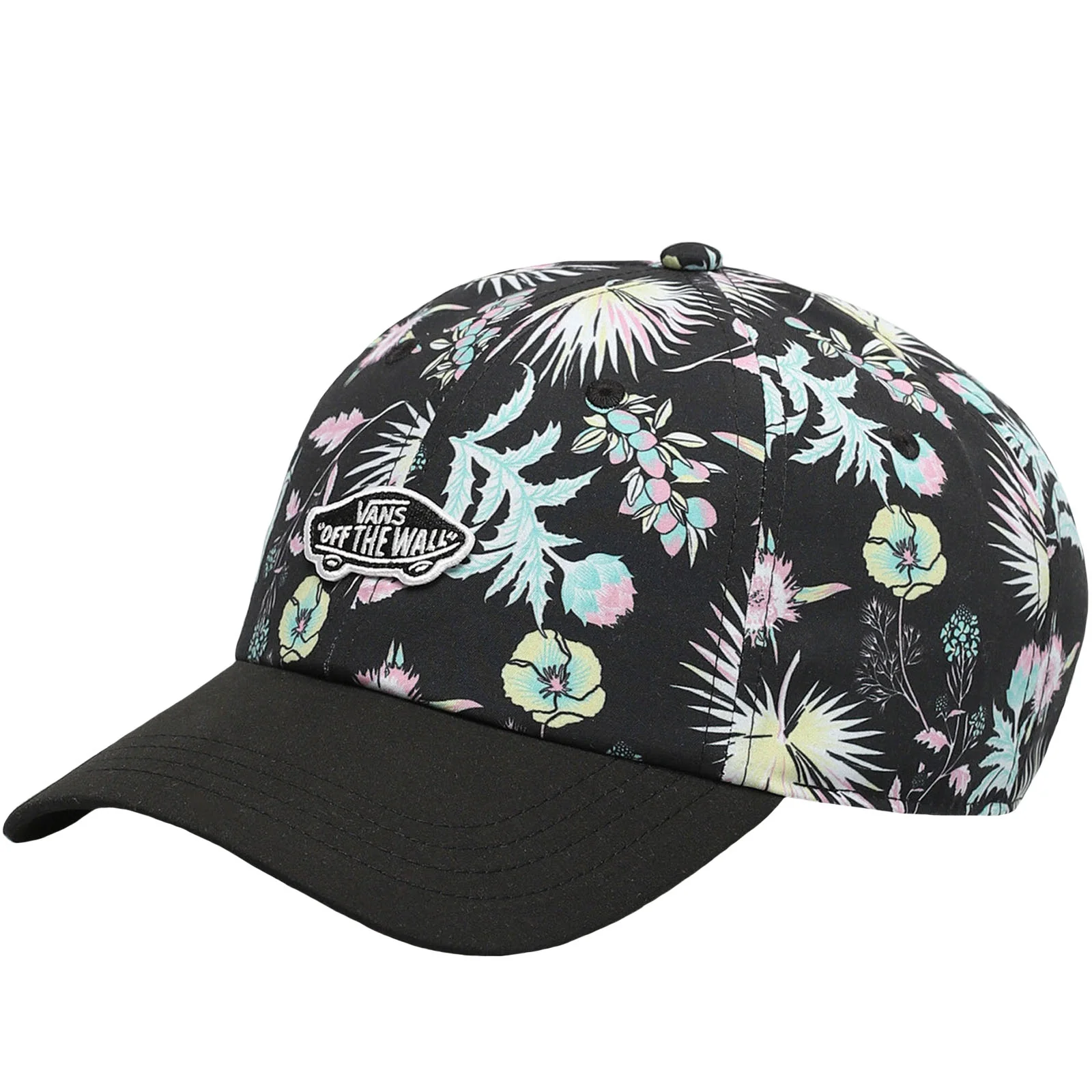 Vans Court Side Printed Curved Visor Baseball Cap - Califas