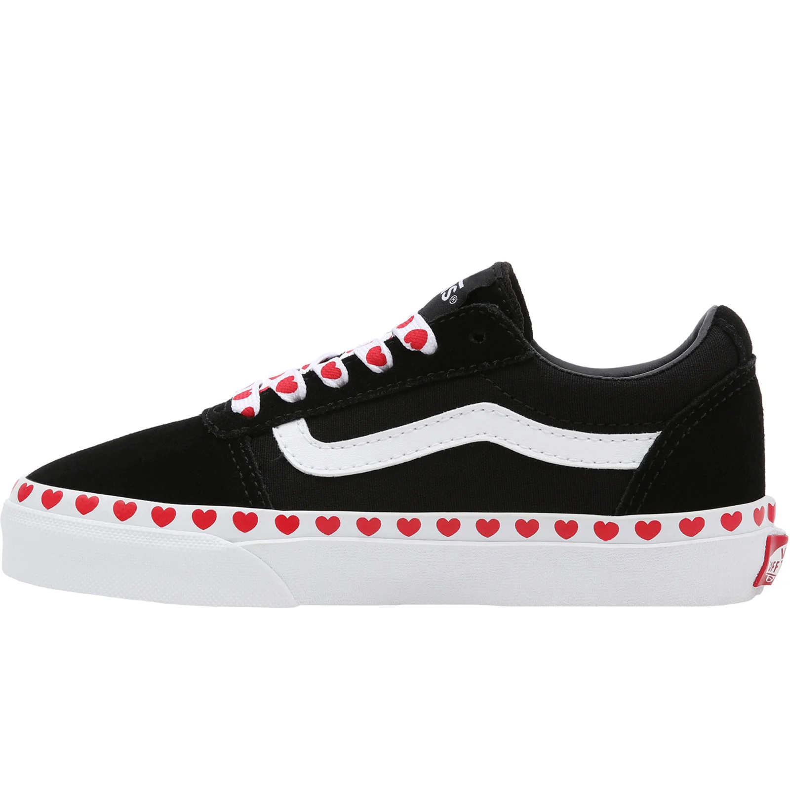 Vans Kids Ward Canvas Low Rise Trainers - Image 11