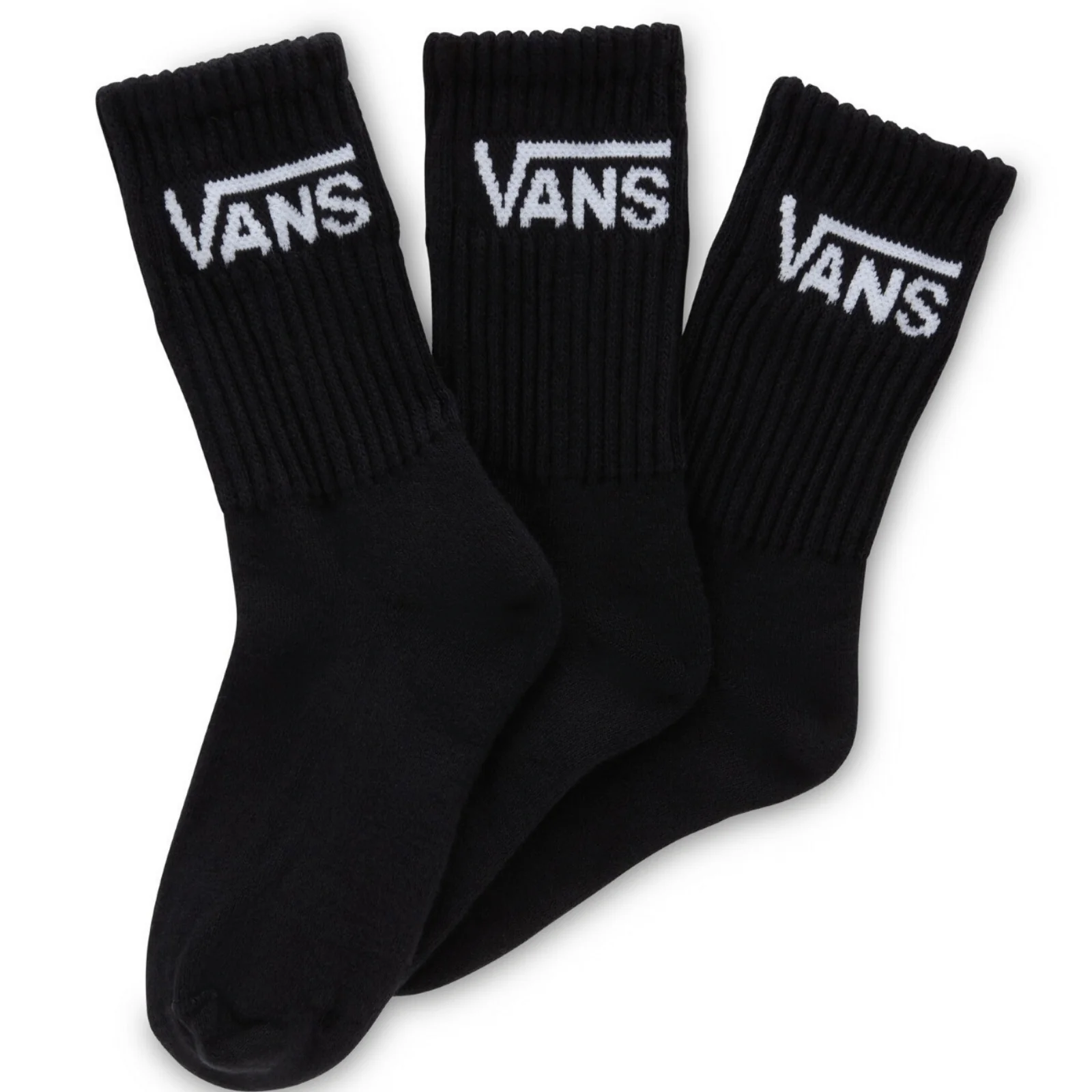Vans Kids Classic 3 Pack Crew Socks - Image 2