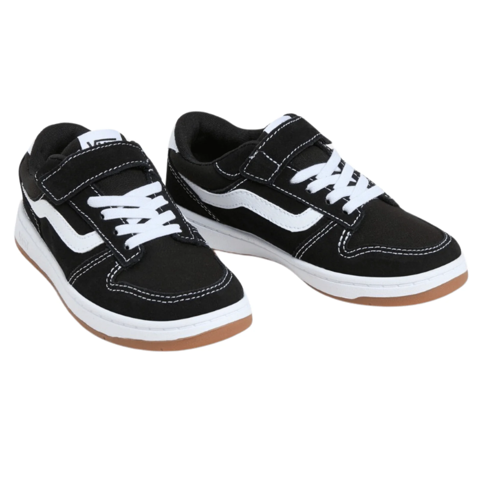 Vans Kids Ryland Ls Suede/Canvas Trainers - Image 3