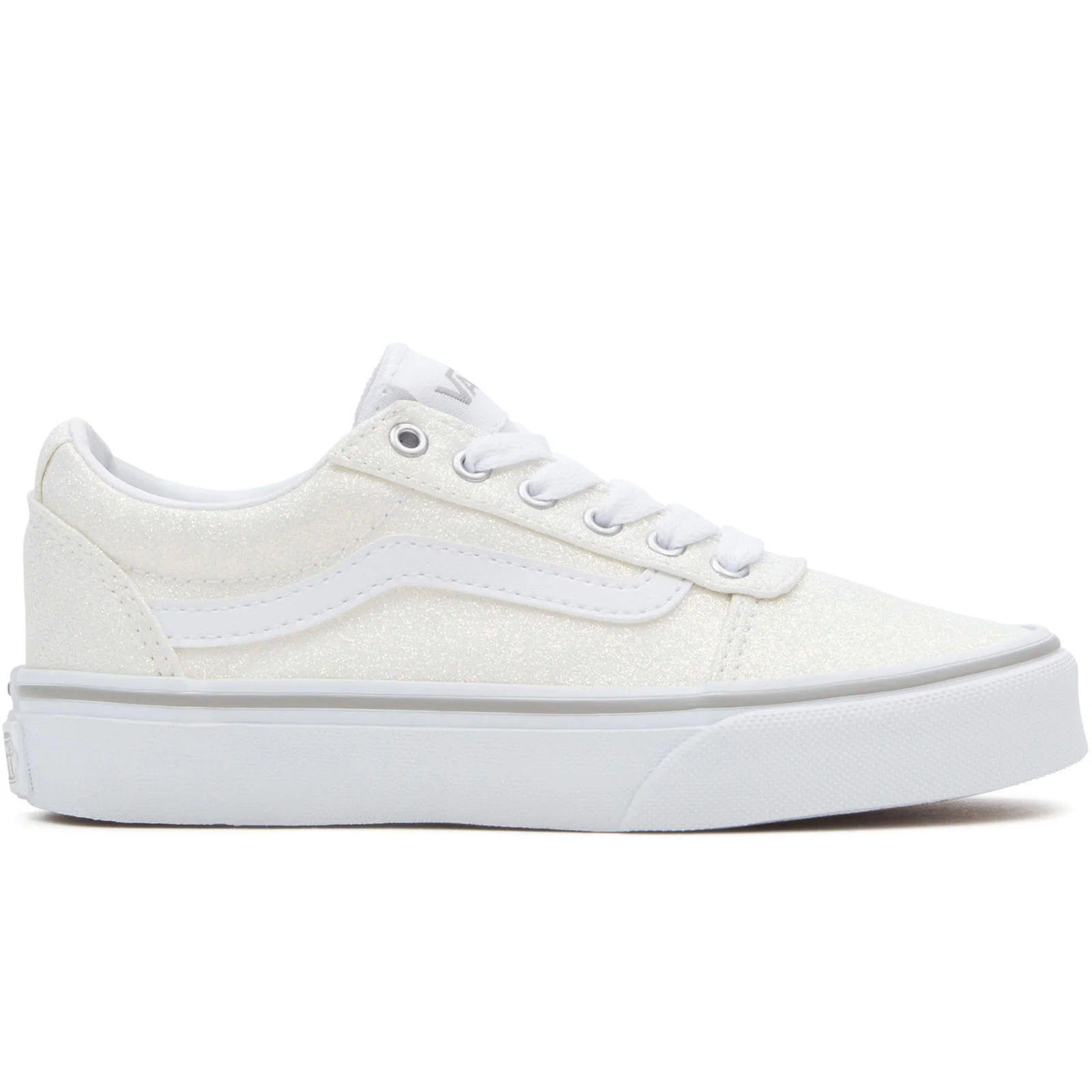 Vans Kids Ward Low Rise Canvas Trainers - Image 6