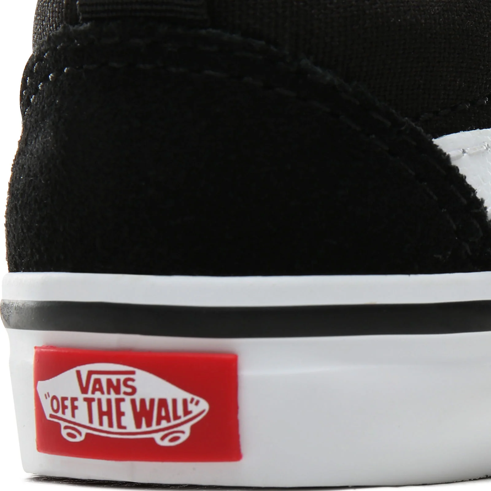 Vans Kids Toddlers Infant Ward Low Rise Canvas Trainers - Black - Image 5