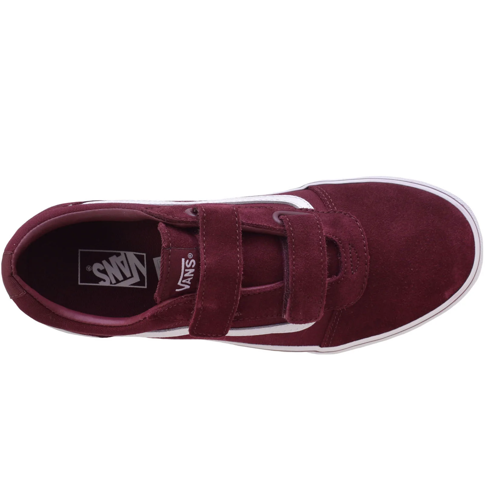 Vans Kids Ward V Hook & Loop Trainers - Black - 10.5K UK - Image 3