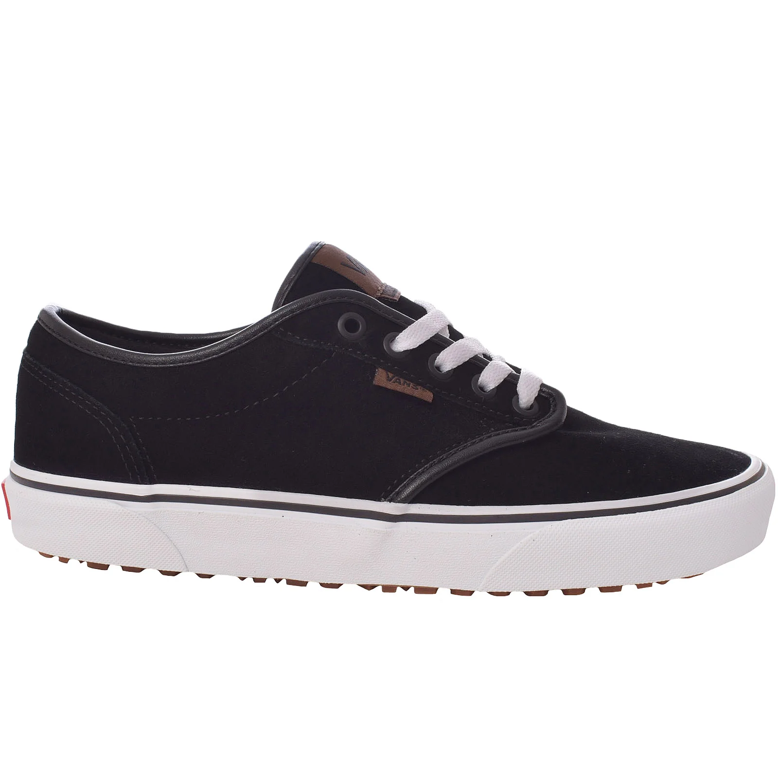 Vans Mens Atwood Vansguard Suede Trainers - Black/White