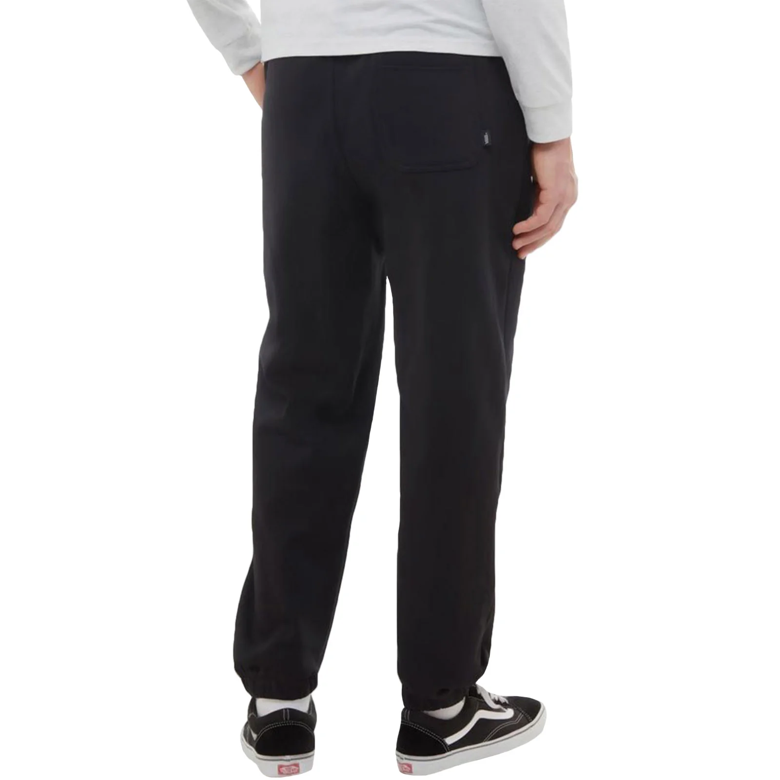 Vans Mens Basic Fleece Elasticated Joggers - Black - Image 2