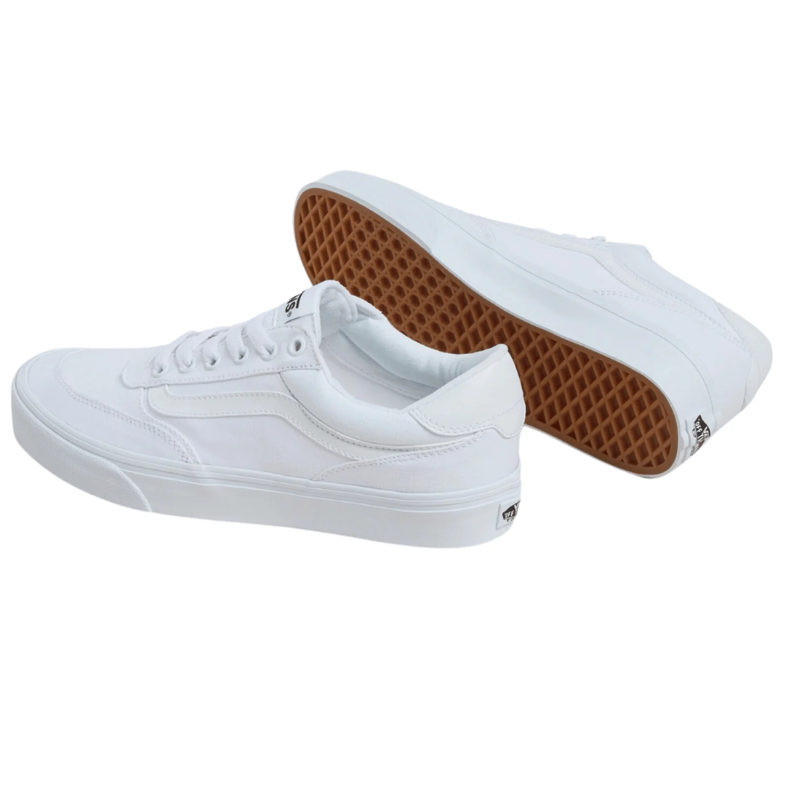 Vans Mens Brooklyn Ls Canvas Trainers - Image 5