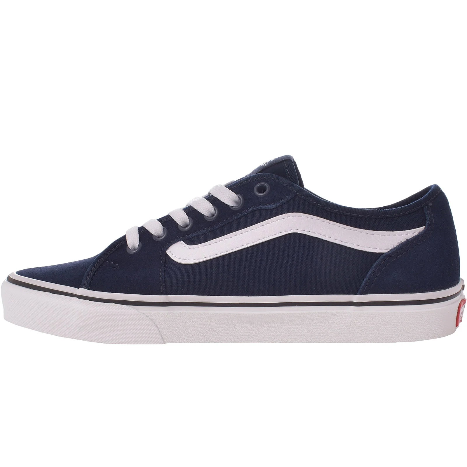 Vans Mens Filmore Decon Low Canvas Trainers - Blue - Image 2