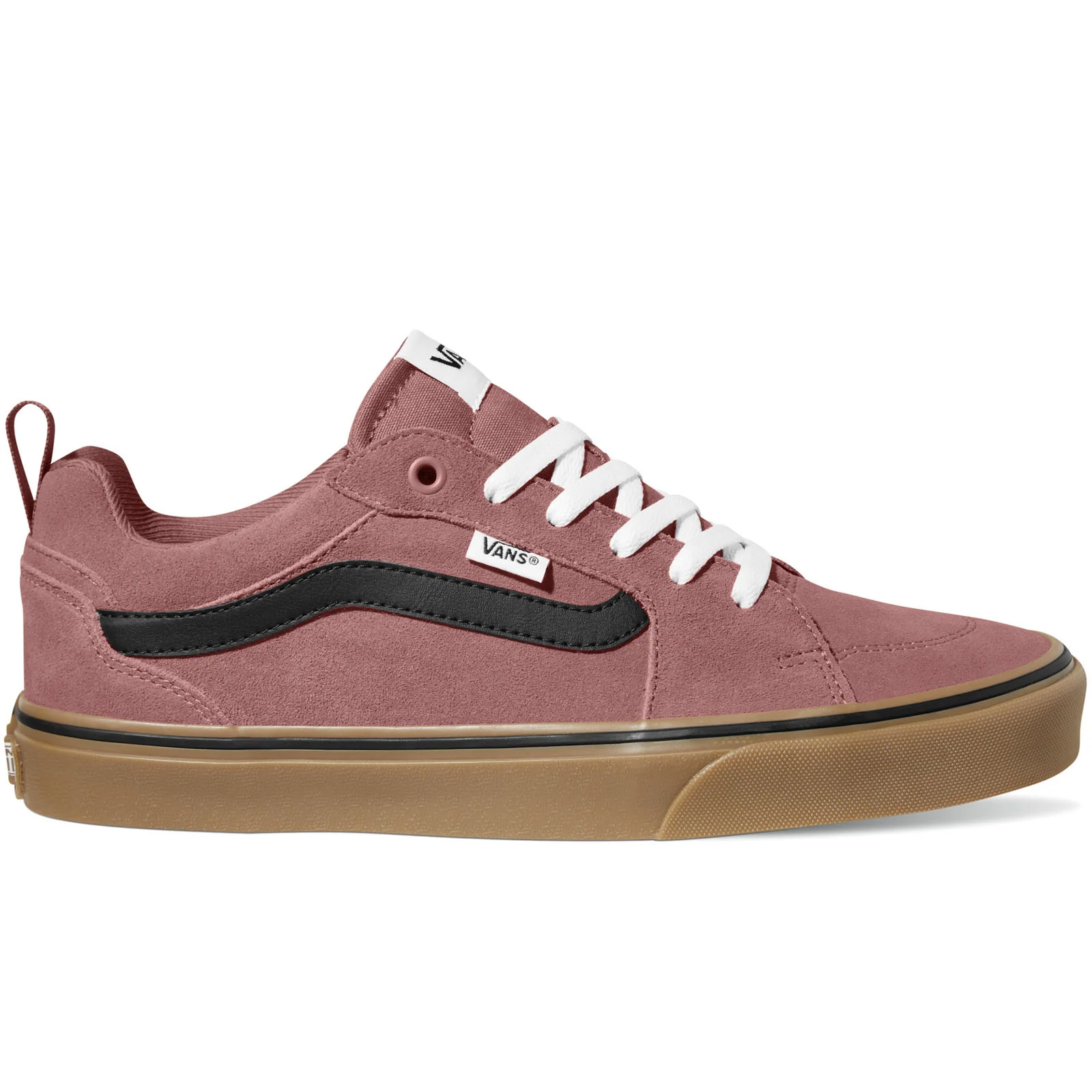 Vans Mens Filmore Suede Low Rise Trainers - Image 3