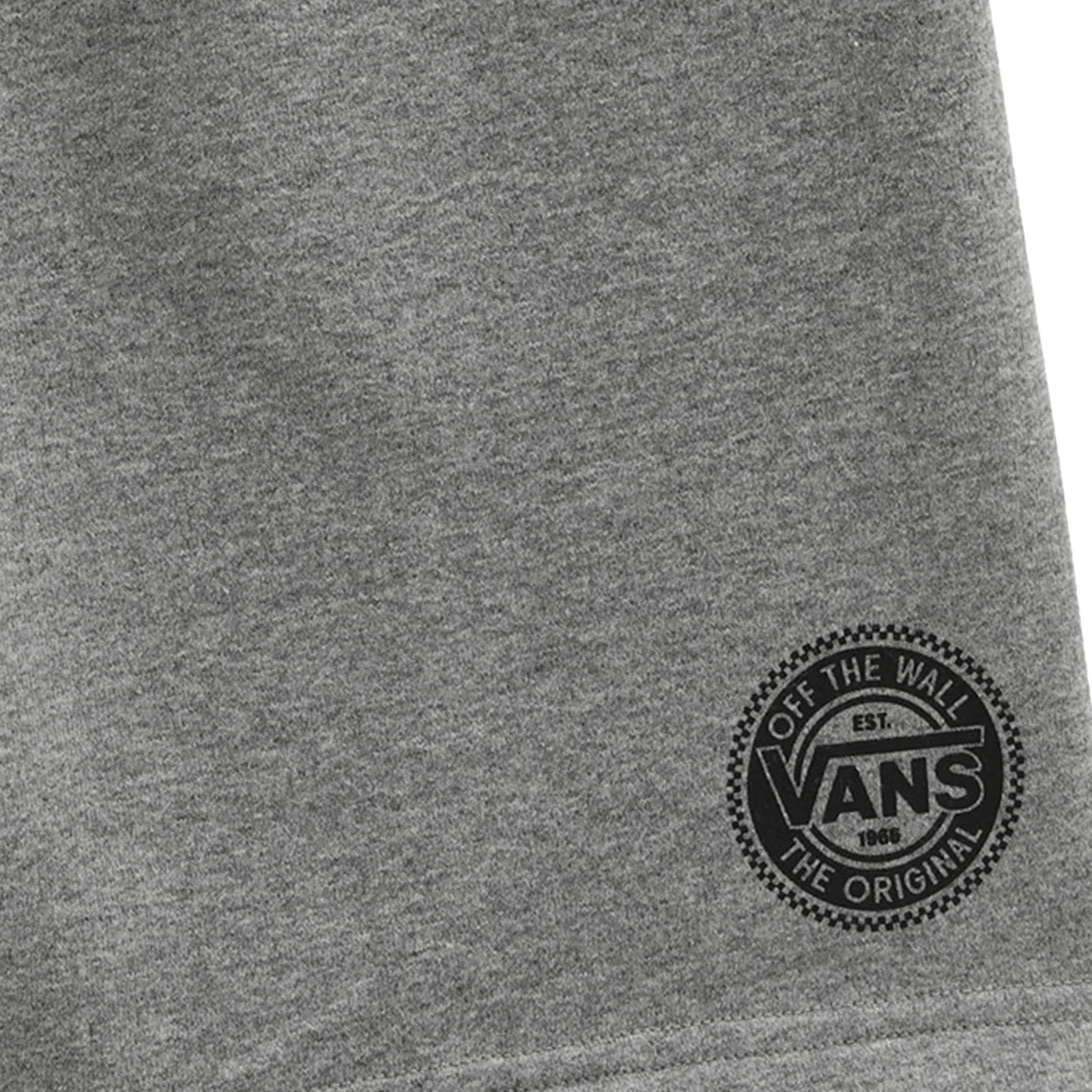 Vans Mens Logo French Terry Sweat Shorts - Grey - Image 2