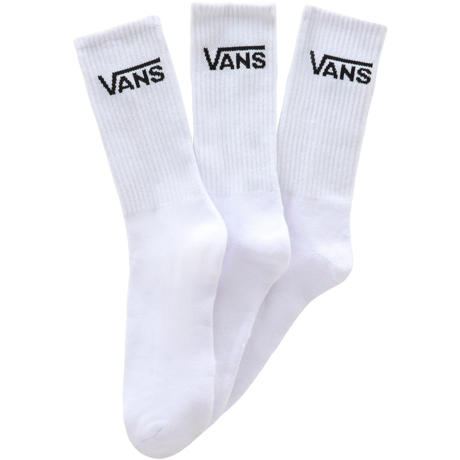 Vans Mens 3 Pack Mid Rise Crew Socks - Image 3