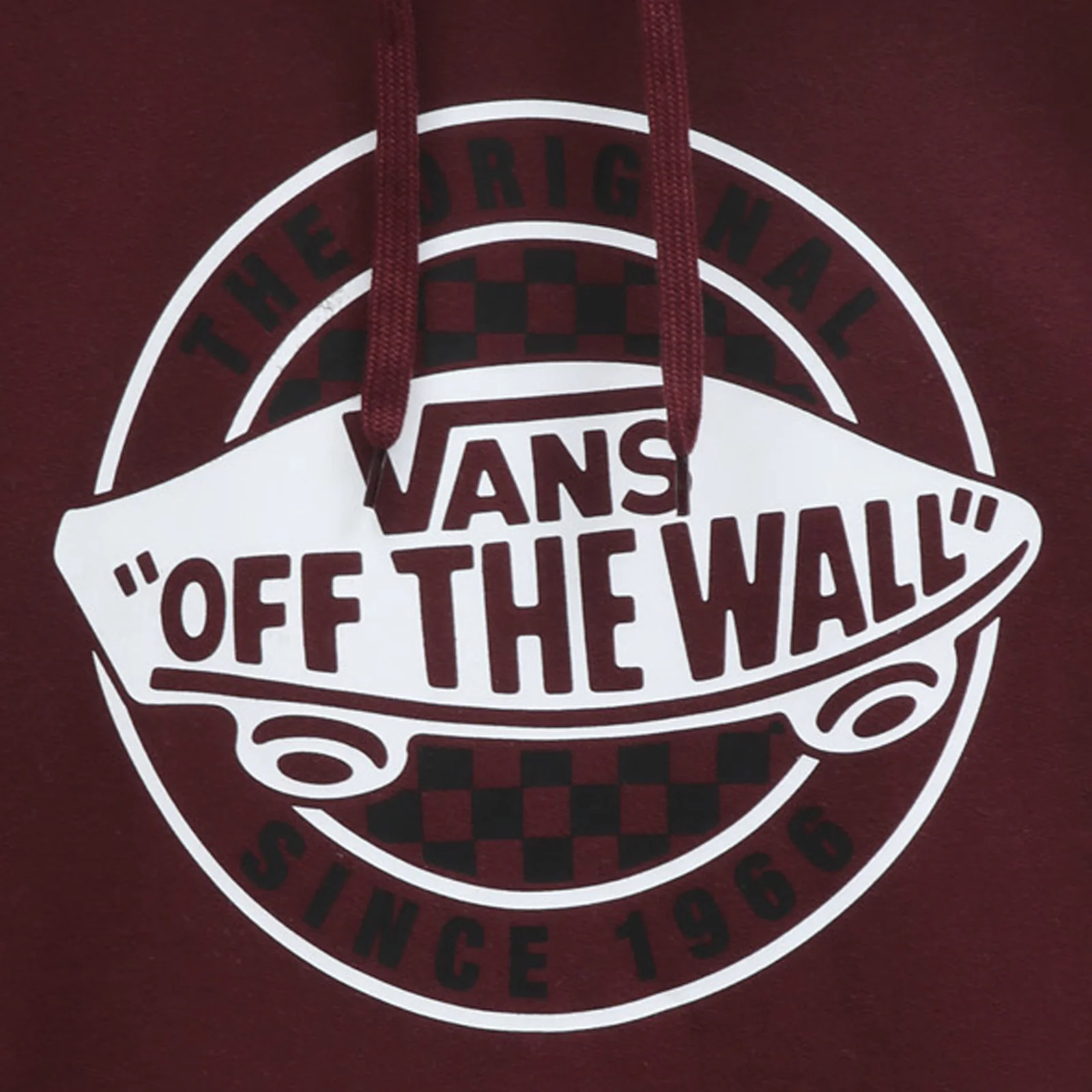 Vans Mens Off The Wall OG 66 Pullover Sweatshirt Hoodie - Image 6