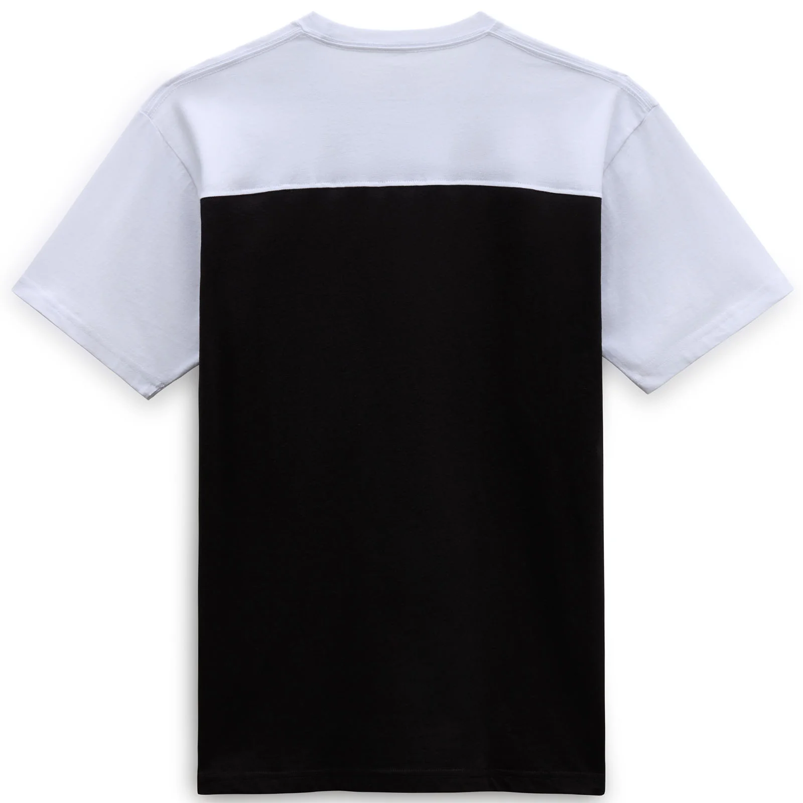 Vans Mens Script Crew Colourblock T-Shirt - Image 8
