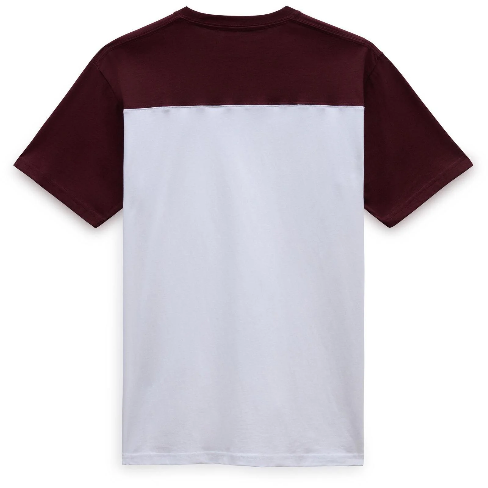 Vans Mens Script Crew Colourblock T-Shirt - Image 9