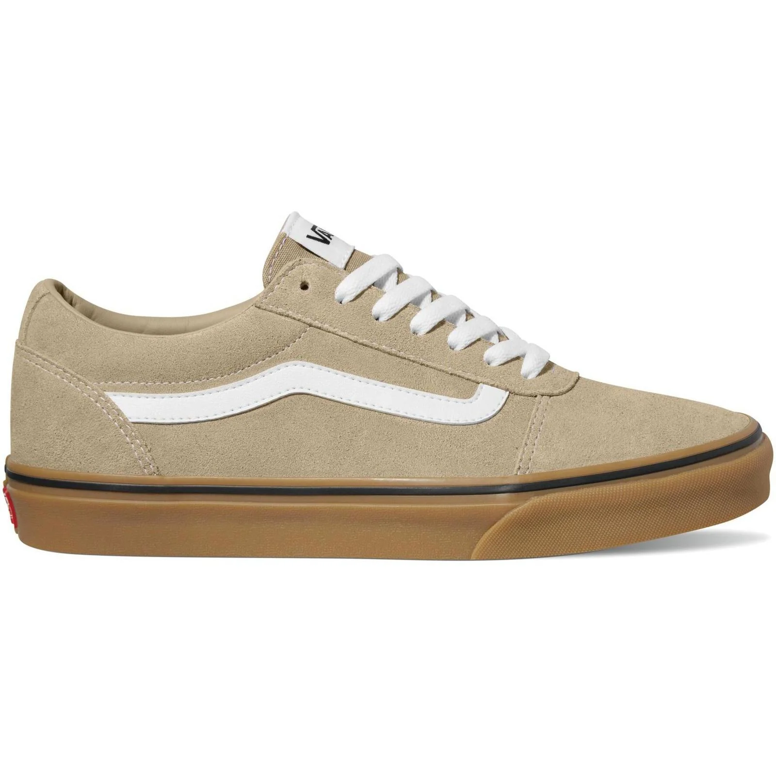 Vans Mens Ward Low Rise Leather Trainers - Image 5