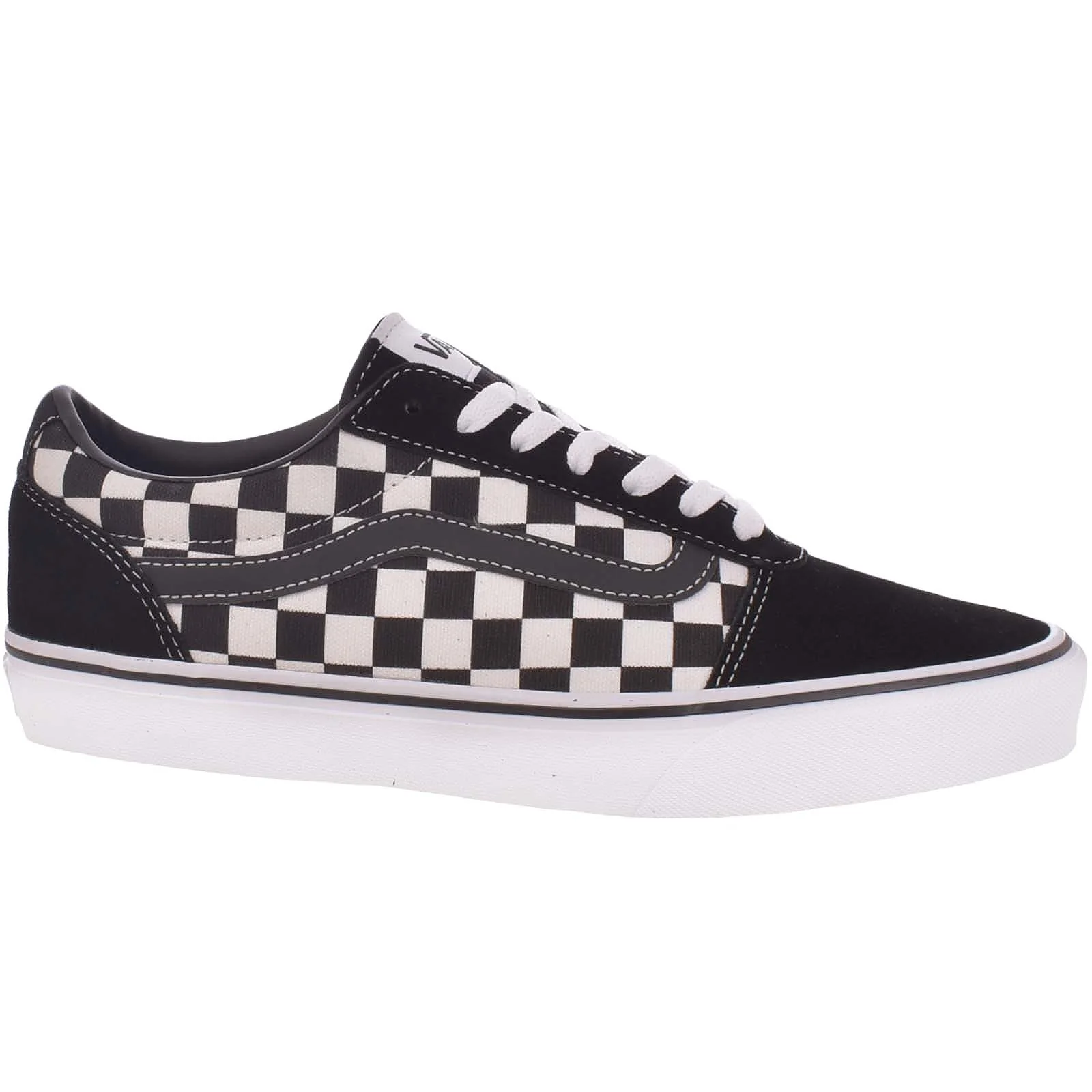 Vans Mens Ward Low Top Canvas Trainers - Image 4