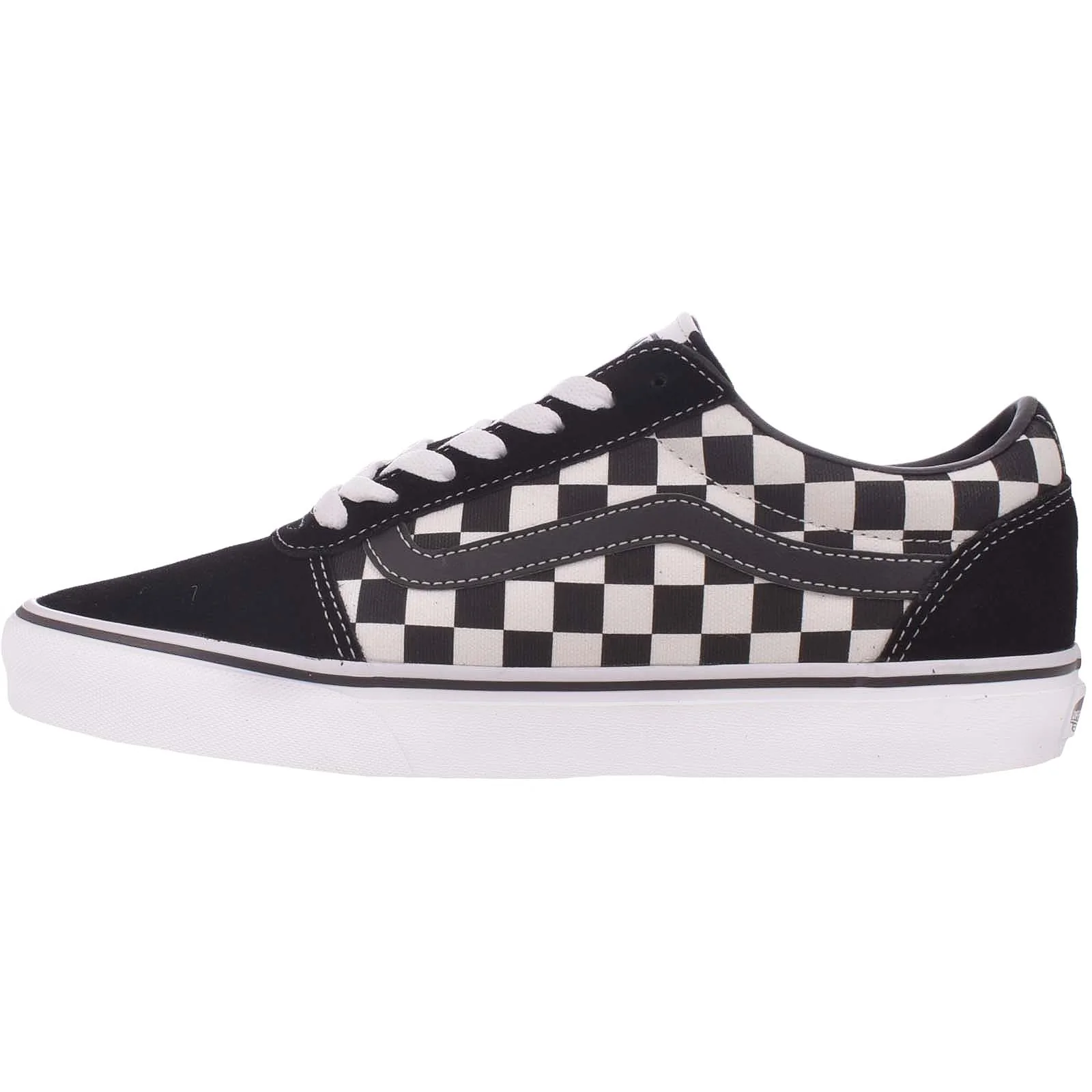 Vans Mens Ward Low Top Canvas Trainers - Image 7