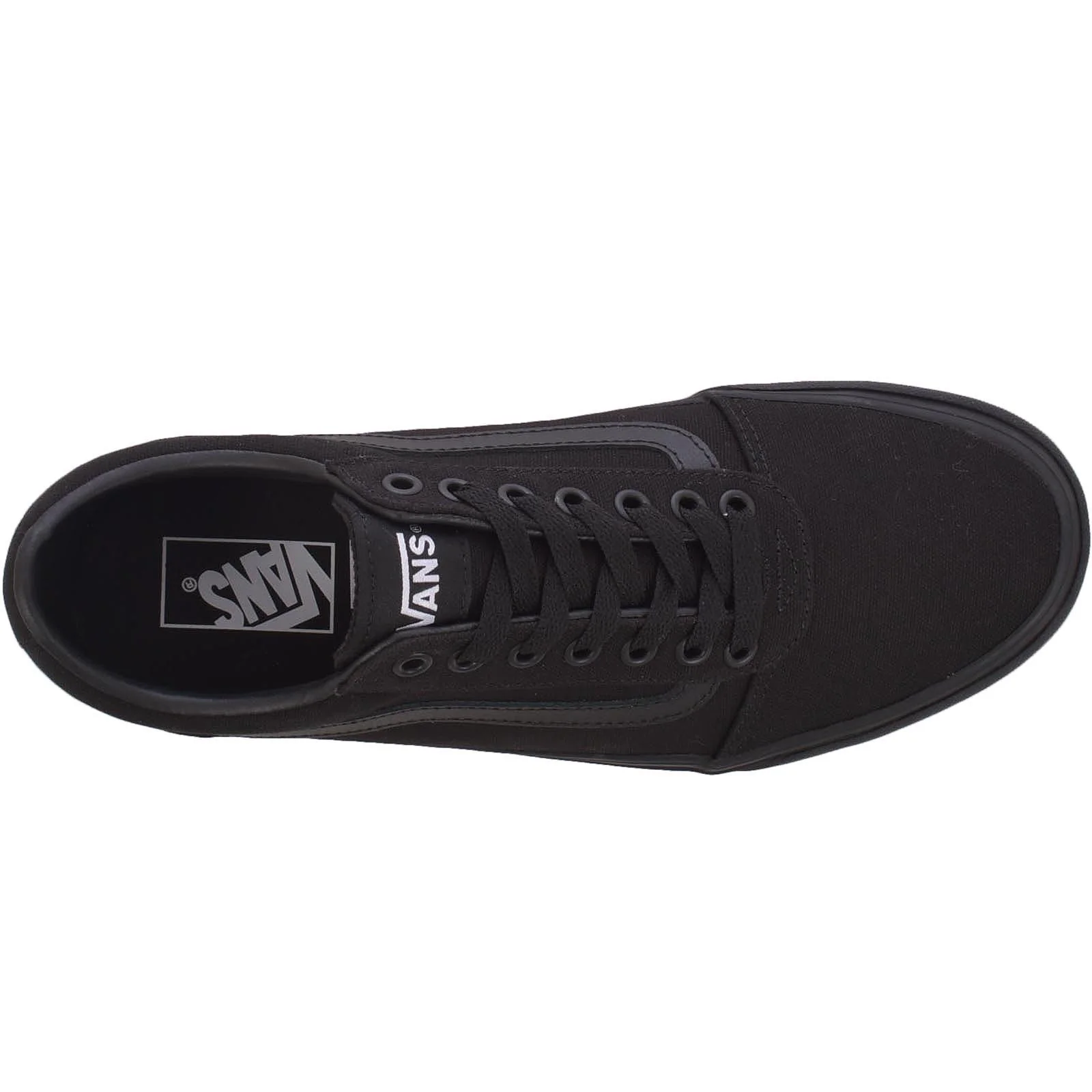 Vans Mens Ward Low Top Canvas Trainers - Image 8