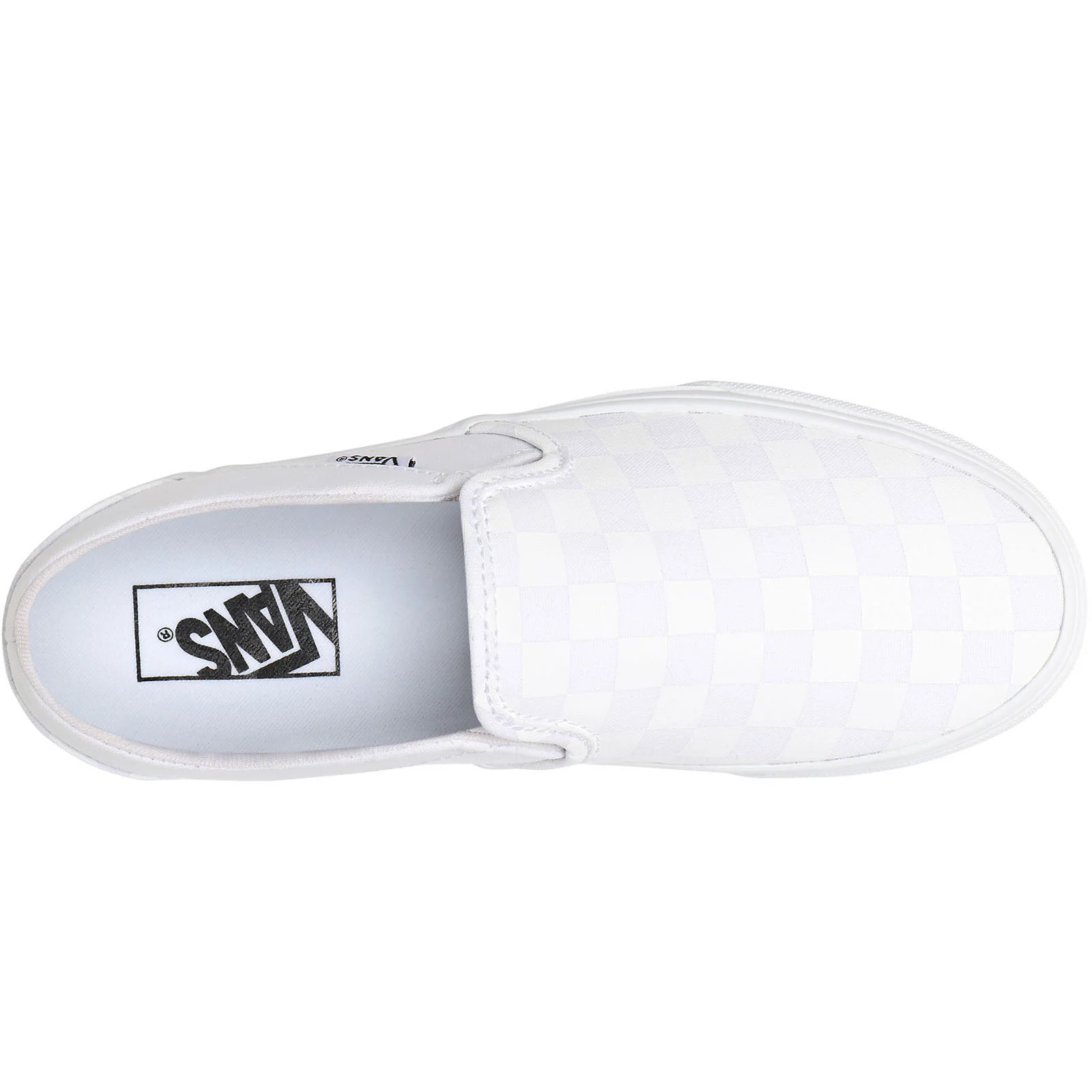 Vans Womens Asher Casual Slip On Bold Pattern Plimsoll Trainers Pumps Shoes - Image 10