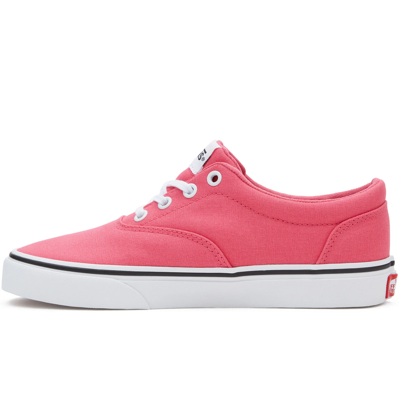 Vans Womens Doheny Low Rise Canvas Trainers - Honeysuckle - Image 2