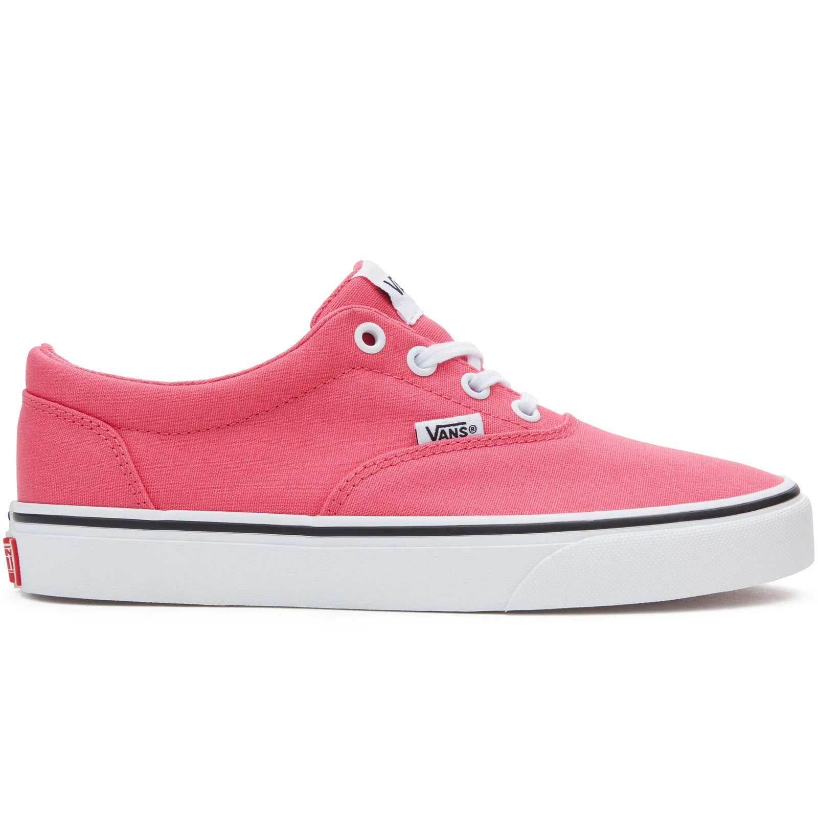 Vans Womens Doheny Low Rise Canvas Trainers - Honeysuckle - Image 4