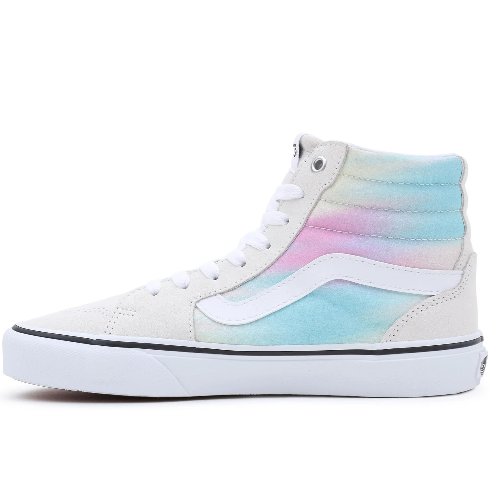 Vans Womens Filmore Hi Top Retro Trainers - White - Image 2