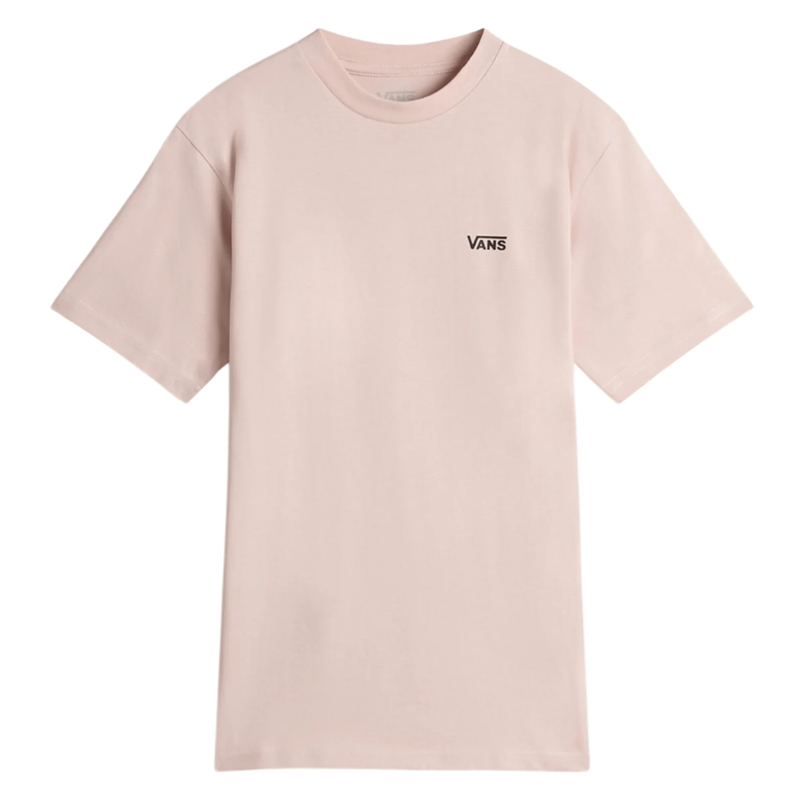 Vans Womens Left Chest Logo Crew Neck Short Sleeve T-Shirt - Image 2