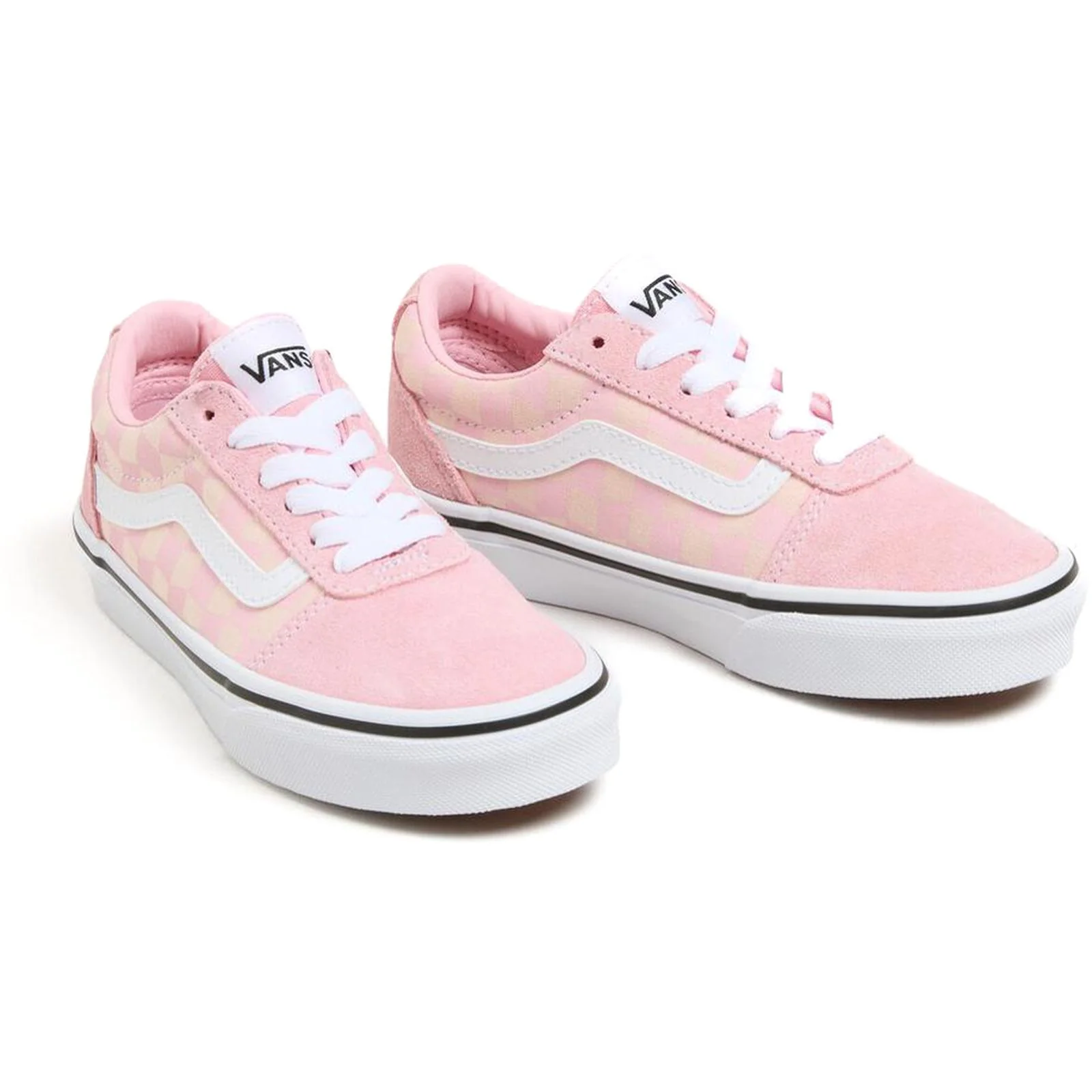 Vans Womens Ward Canvas Low Rise Trainers - Image 3