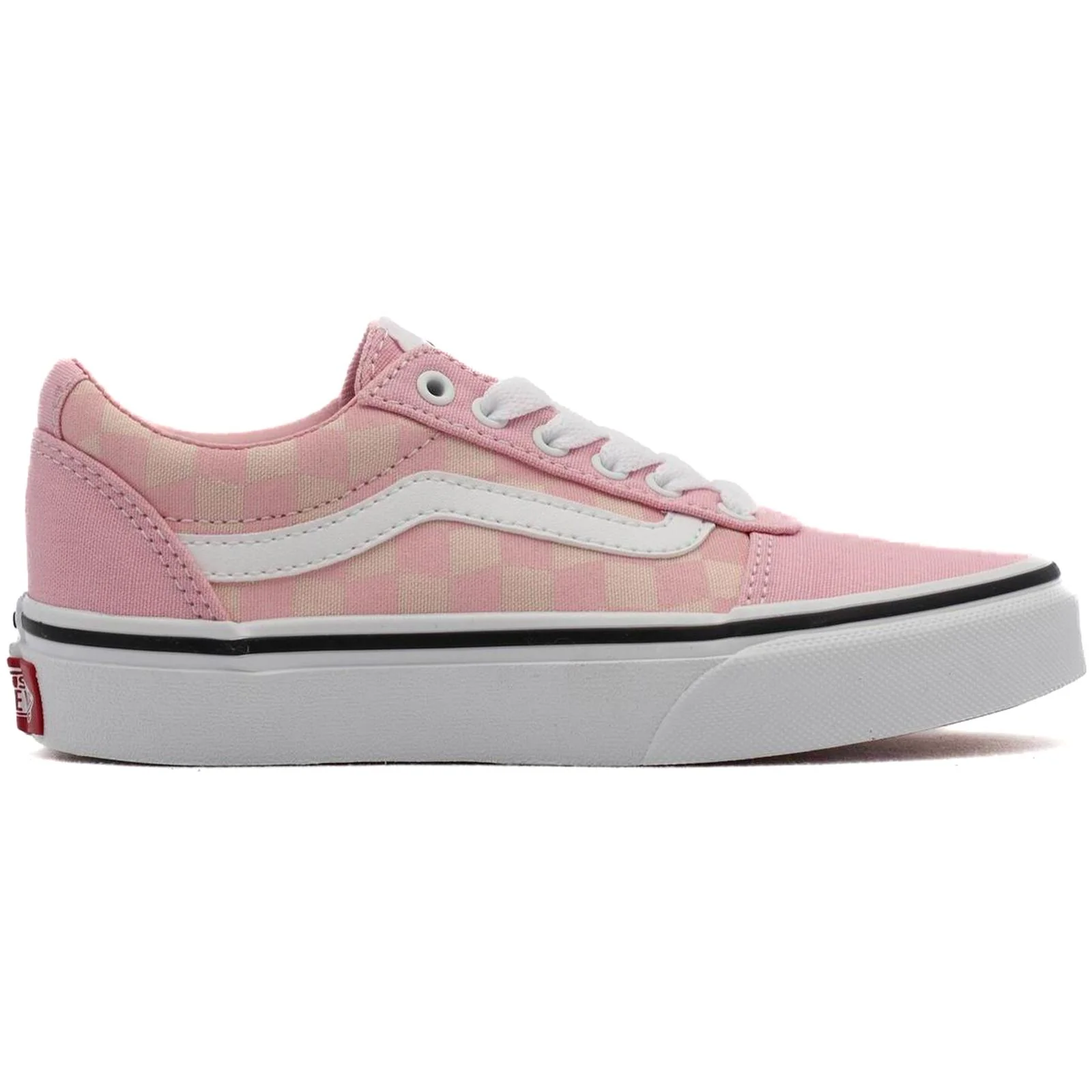 Vans Womens Ward Canvas Low Rise Trainers - Image 9