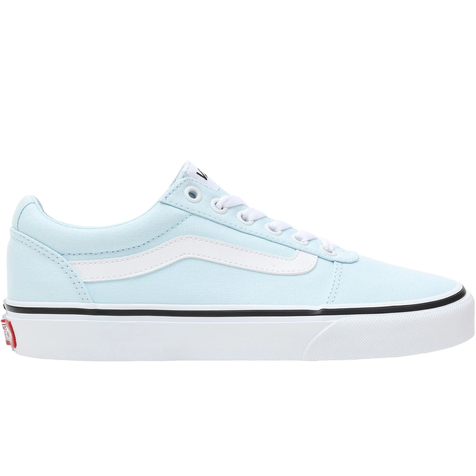 Vans Womens Ward Canvas Low Rise Trainers - Image 5
