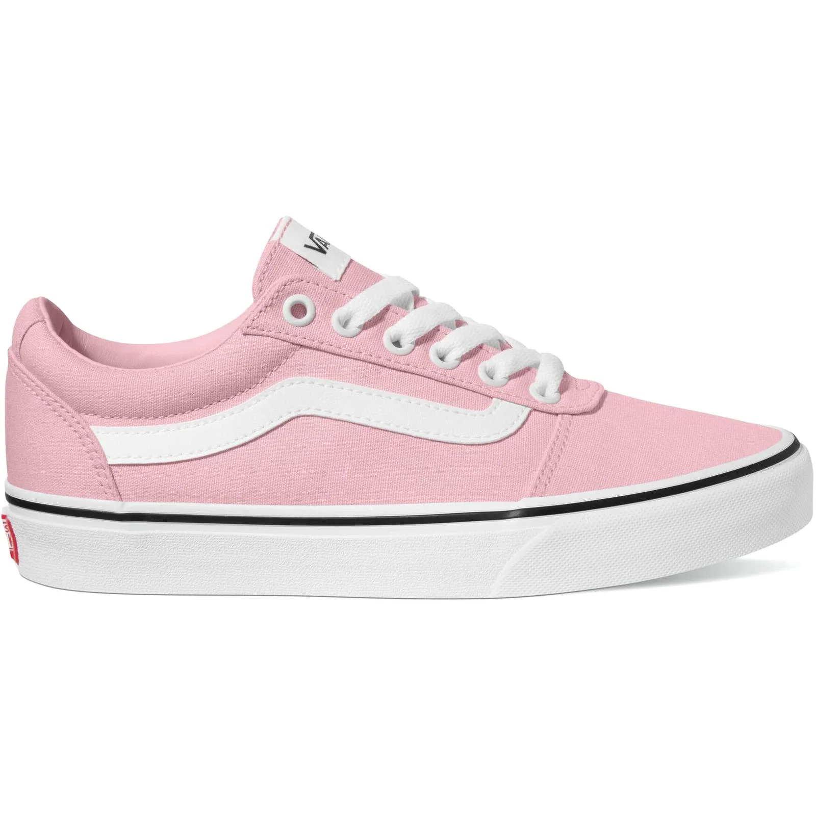 Vans Womens Ward Low Rise Canvas Trainers - Image 3